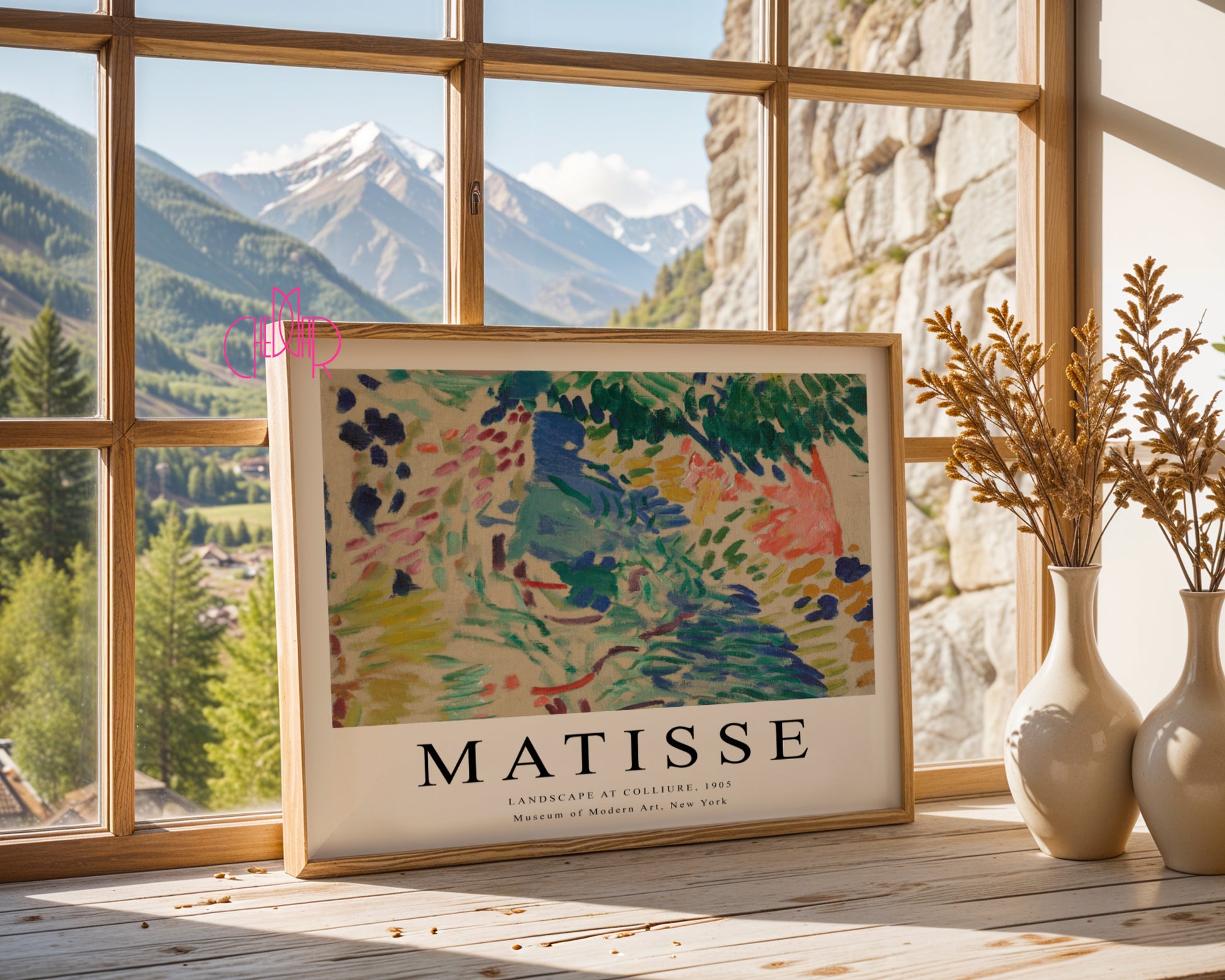 Henri Matisse – Landscape at Collioure: Fauvist Vitality