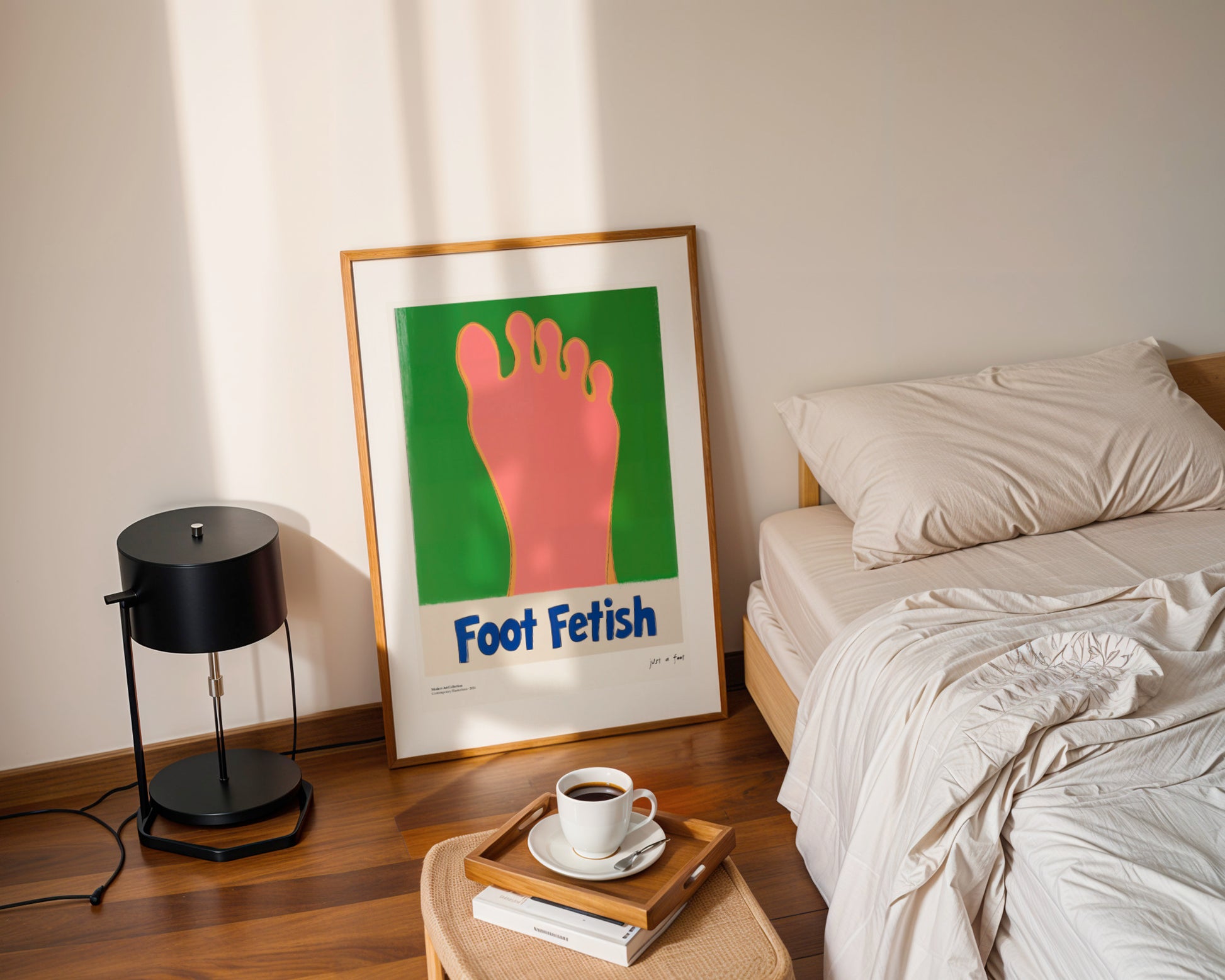 Plakat „Foot Fetish” – Odważny Akcent dla Kolekcjonerów Osobliwości!