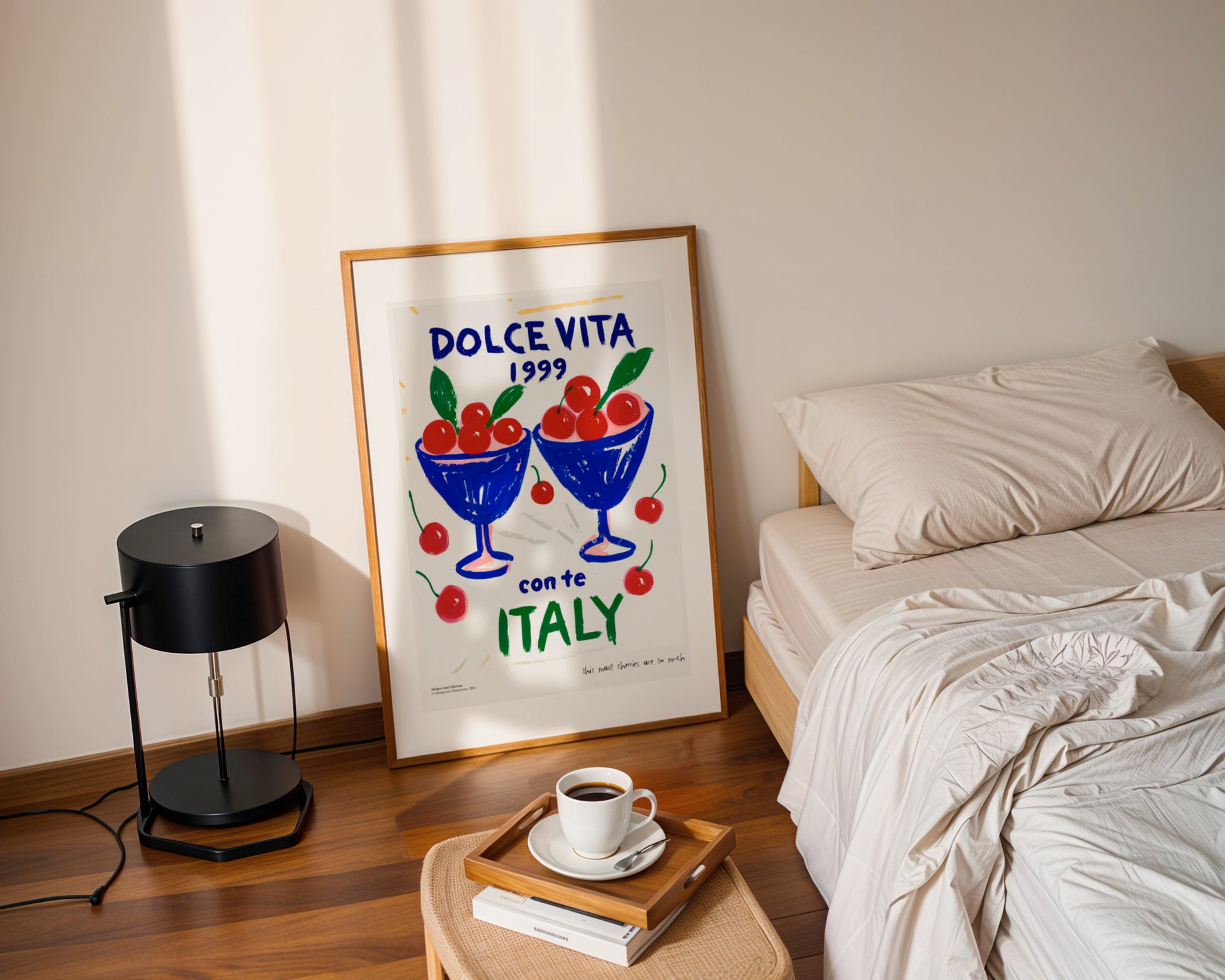 Plakat „Dolce Vita” – Poczuj smak włoskiego lata w swoim wnętrzu!