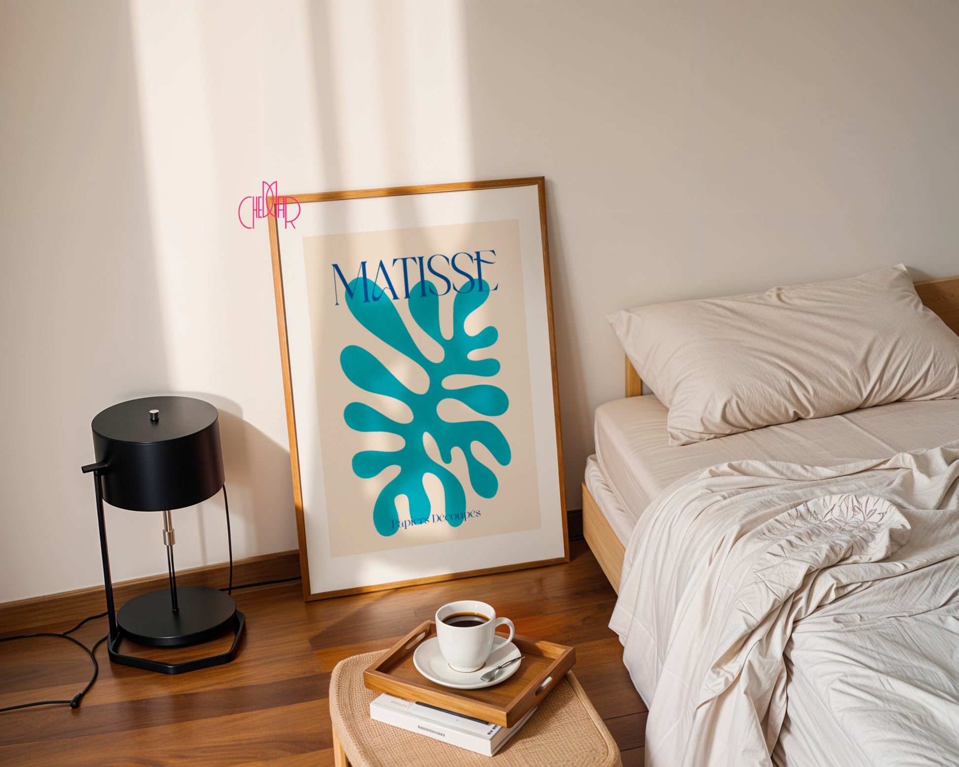 Abstract Coral – Henri Matisse, Papiers Découpés