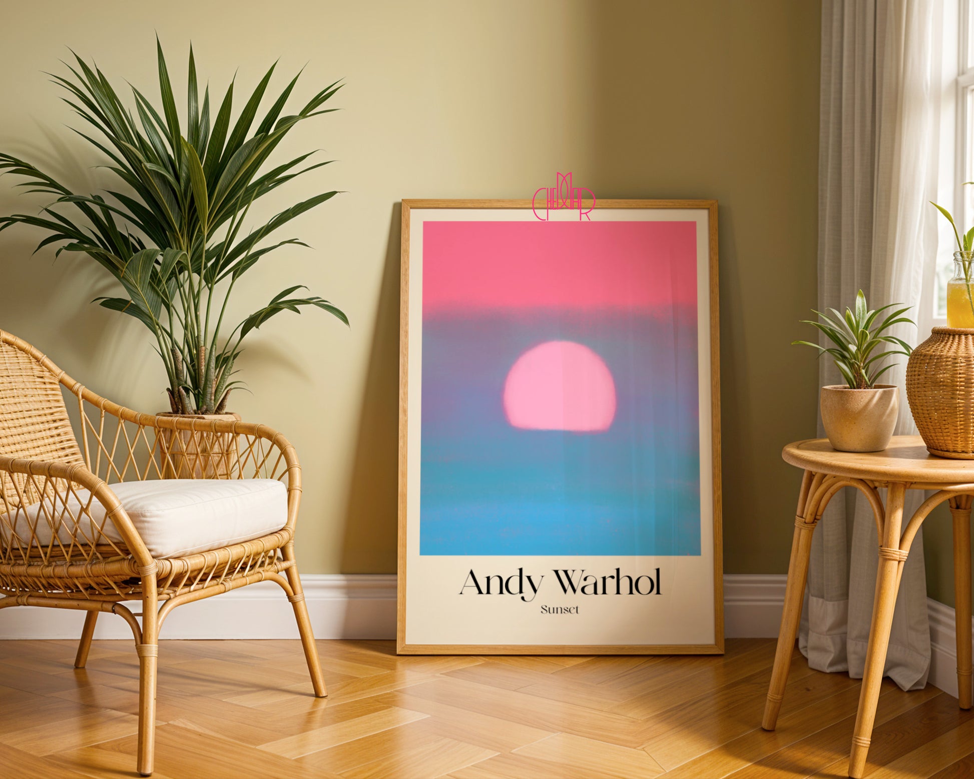 Lazurowy Zmierzch: Sunset – Andy Warhol, Pop Art Aesthetic