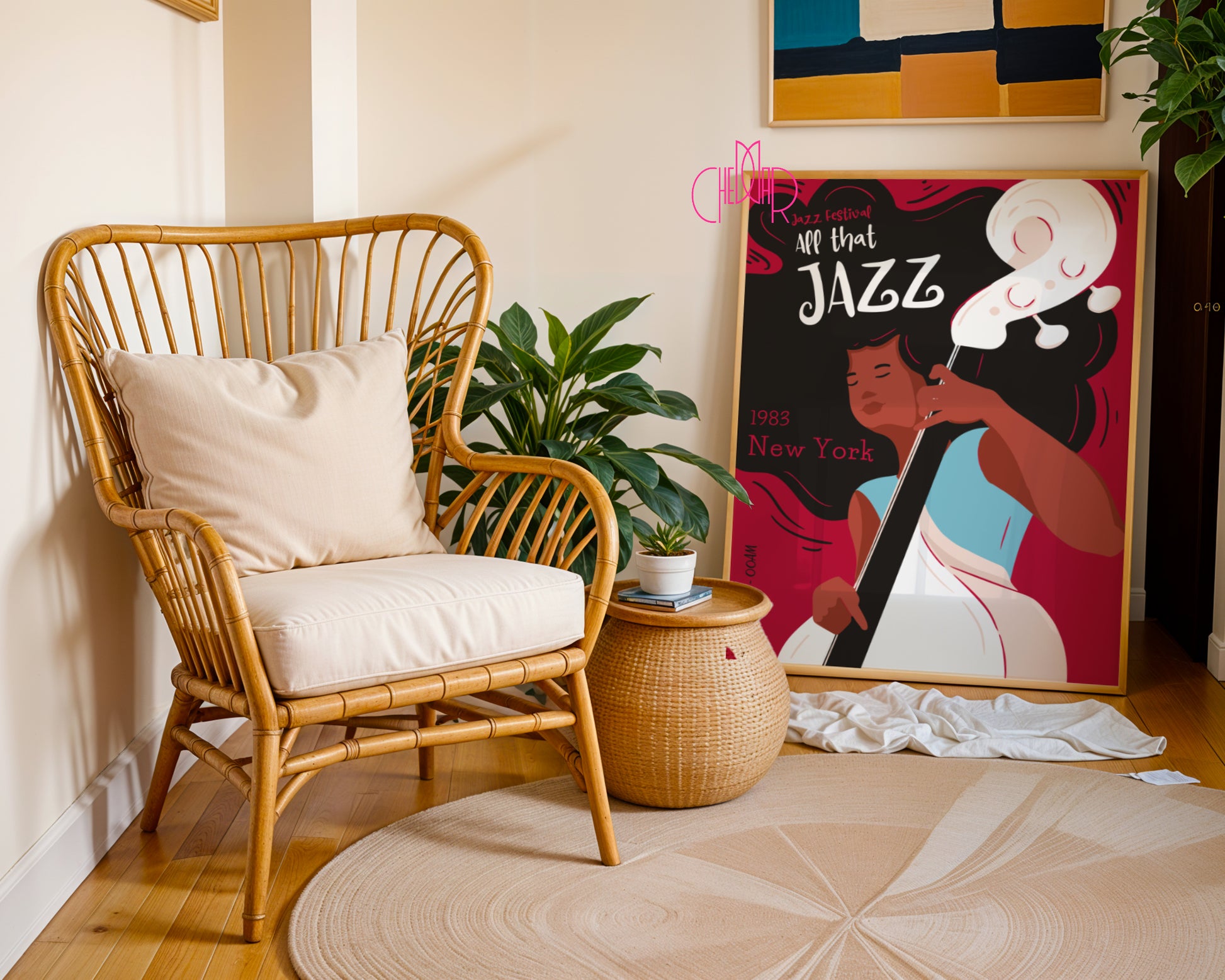 Plakat muzyczny All That Jazz Festiwal Jazzowy Nowy York 1983