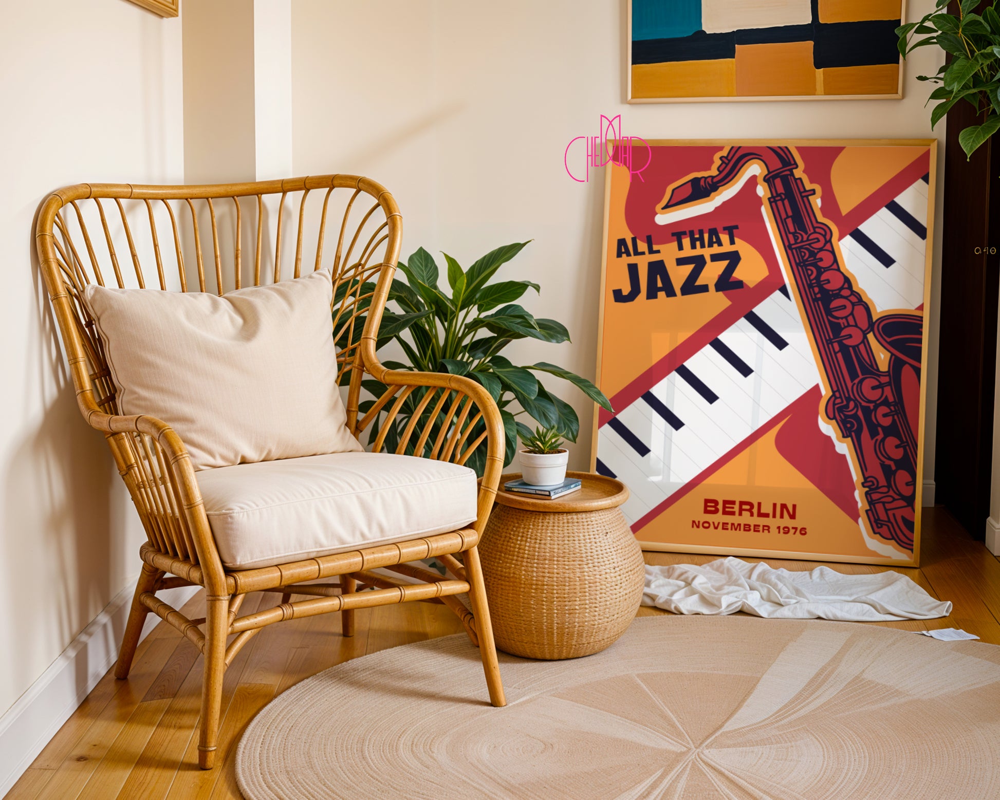 Plakat muzyczny z serii All That Jazz, Berlin 1976