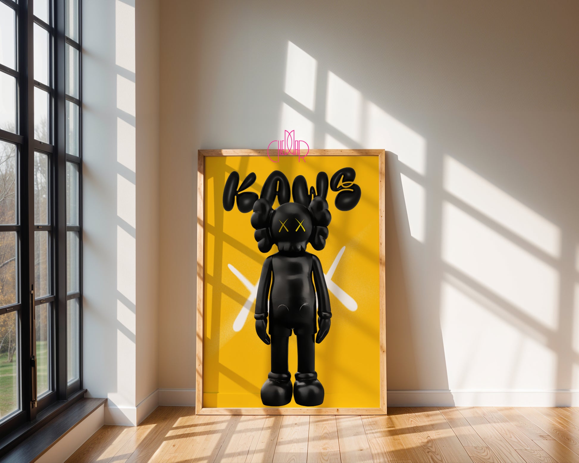 KAWS – Neon Yellow: Ikona Współczesnego Pop Artu