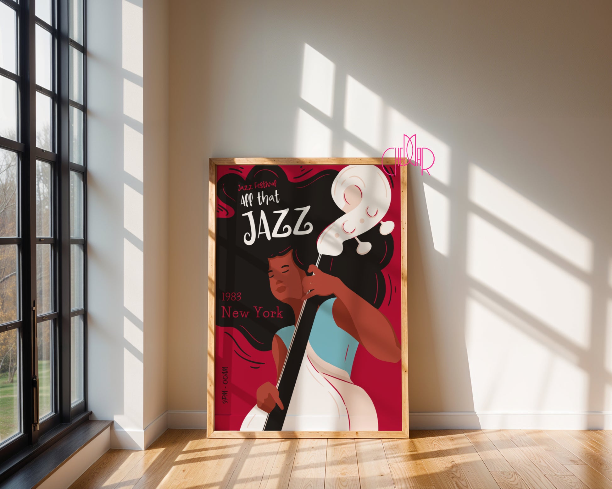 Plakat muzyczny All That Jazz Festiwal Jazzowy Nowy York 1983