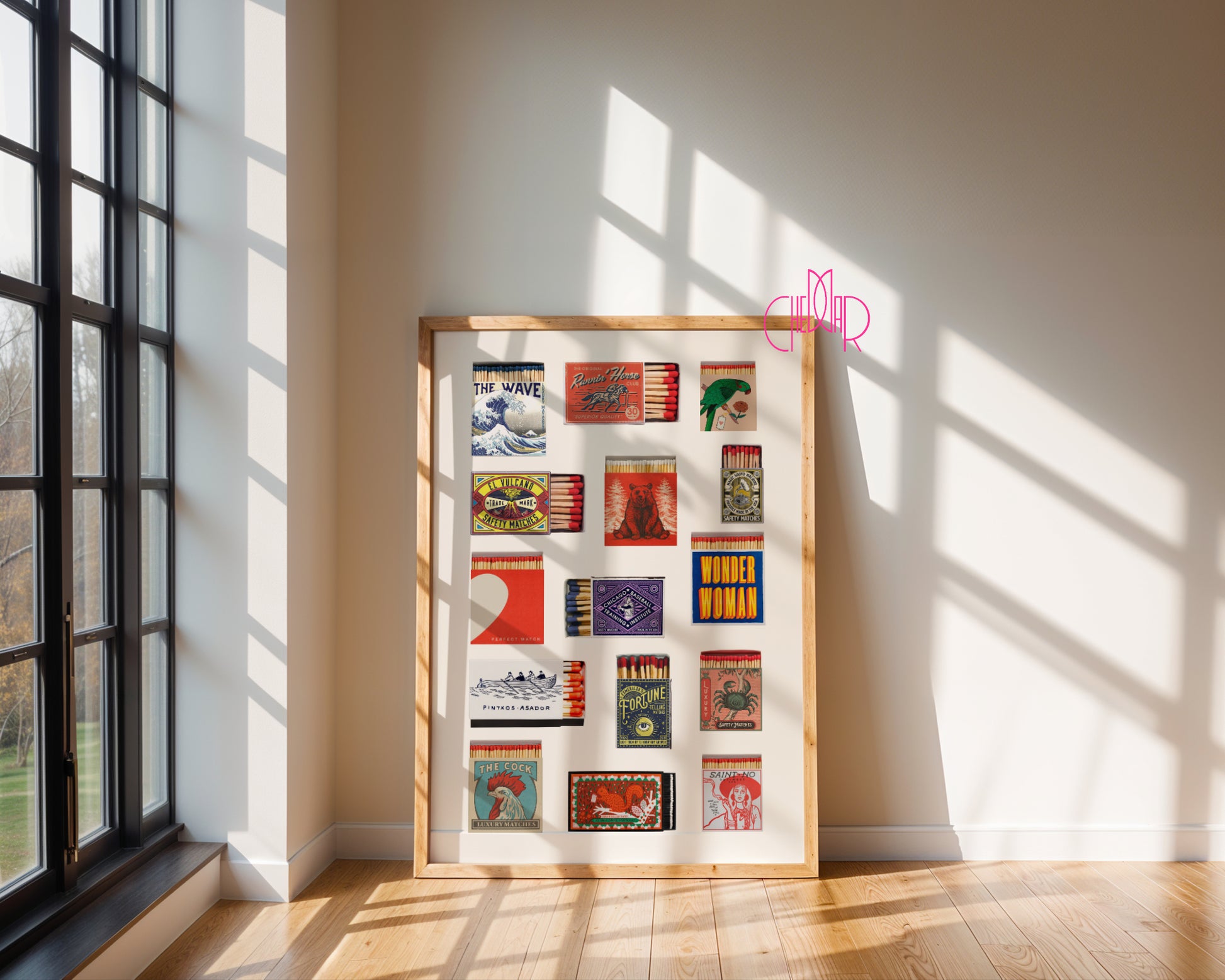 Matchbox Collection – Retro Collage