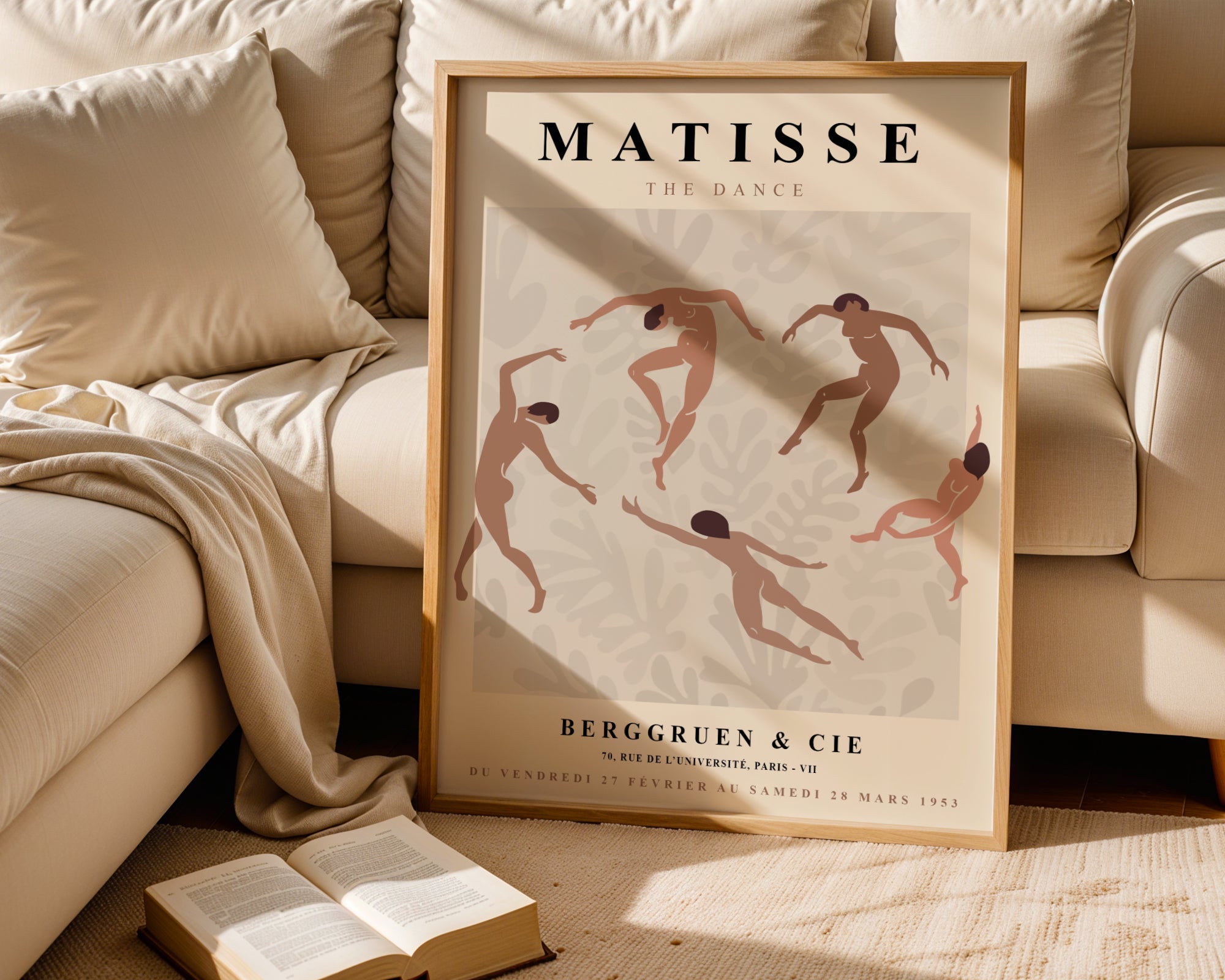 Henri Matisse: The Dance (La Danse) | Minimalist Exhibition Poster