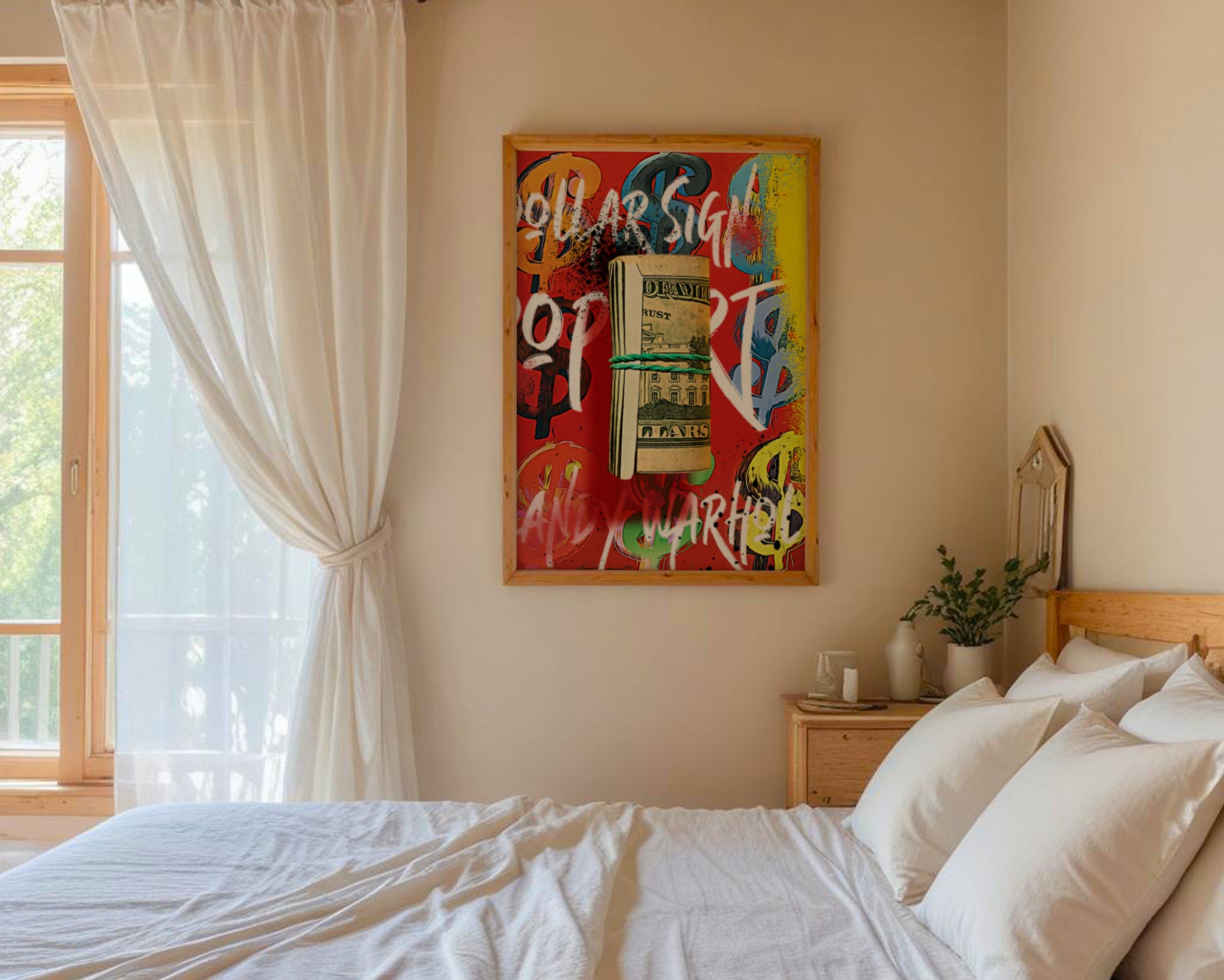 Andy Warhol – Dollar Sign Pop Art