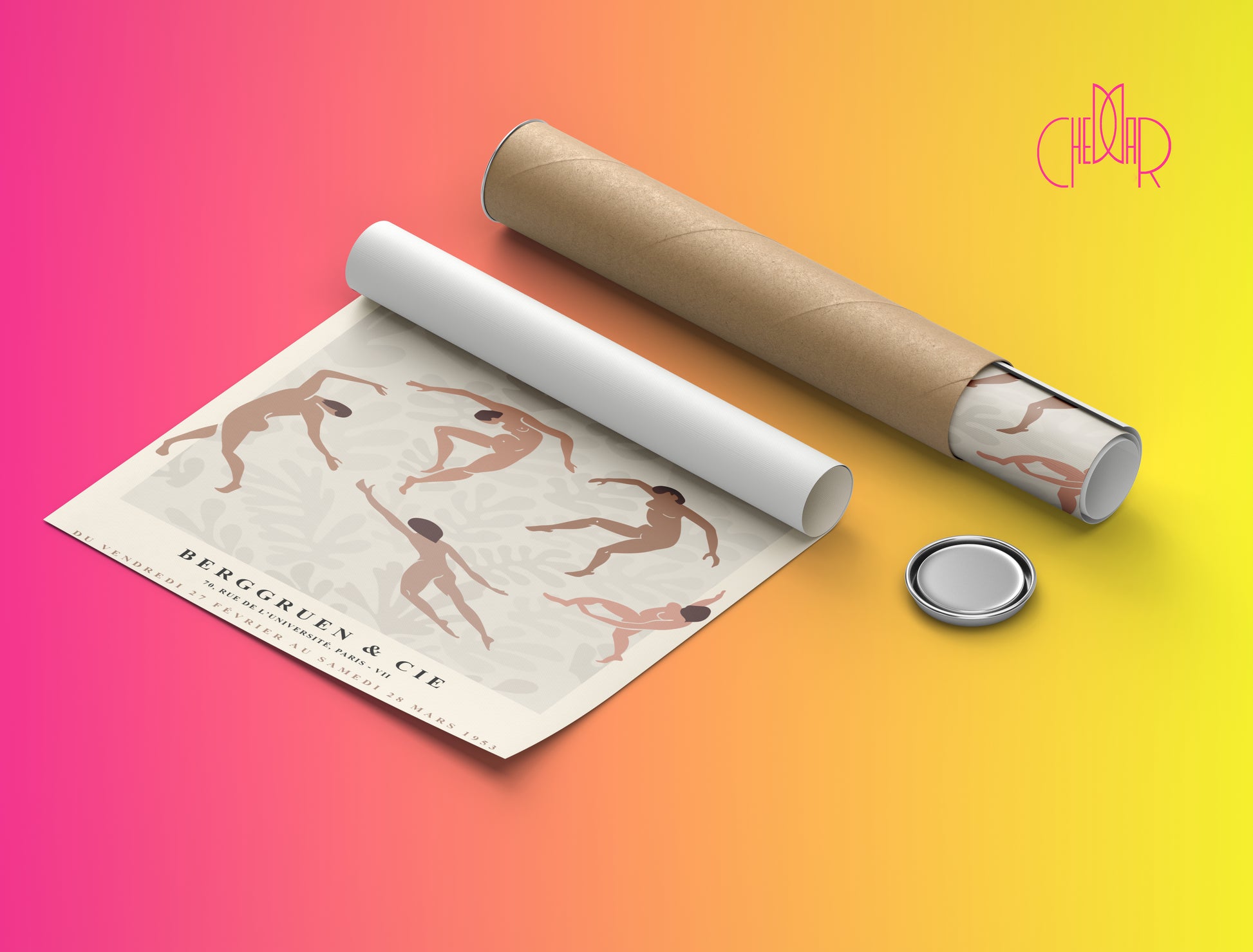 Henri Matisse: The Dance (La Danse) | Minimalist Exhibition Poster