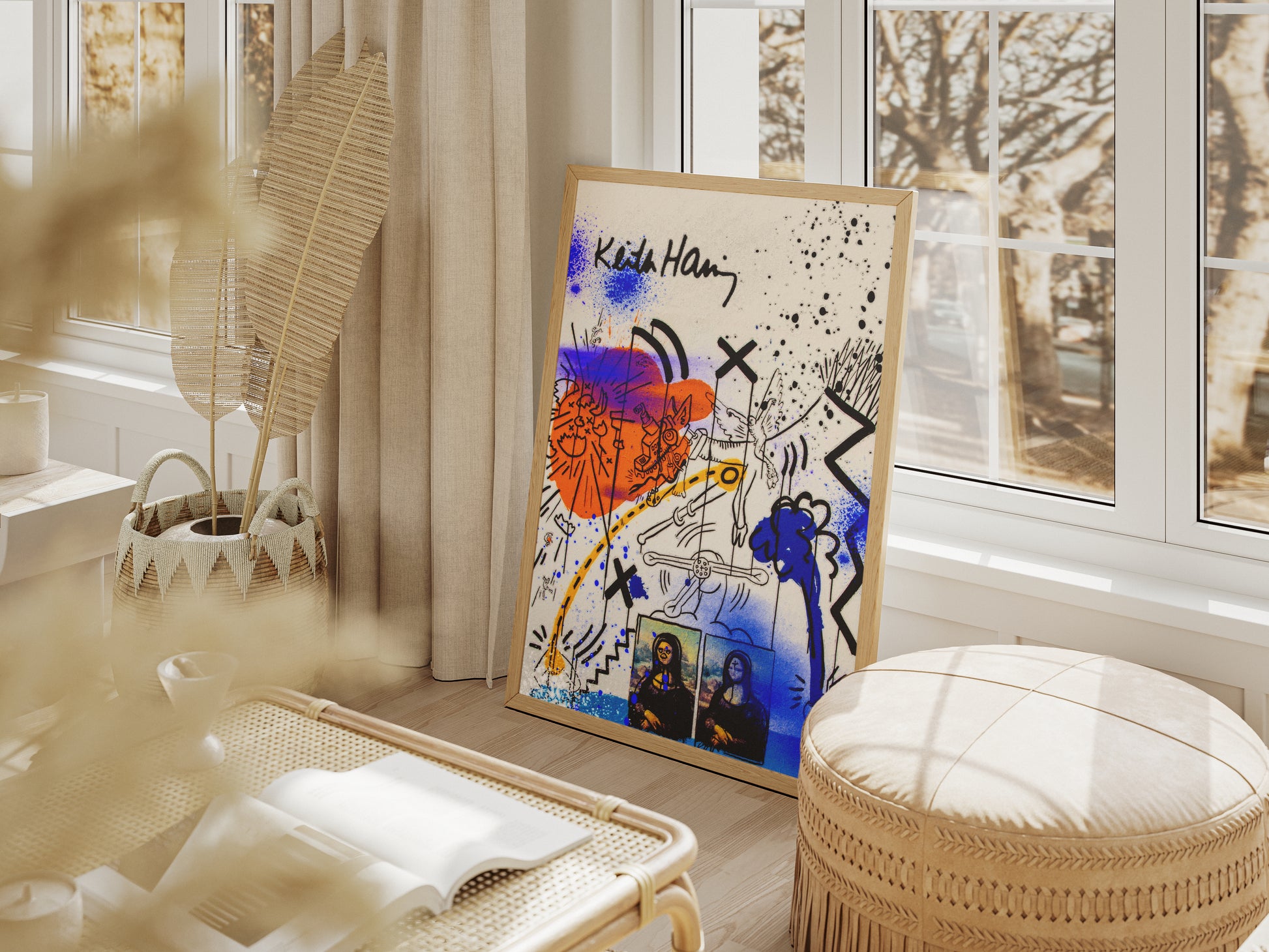 Keith Haring – The Street Mona Lisa