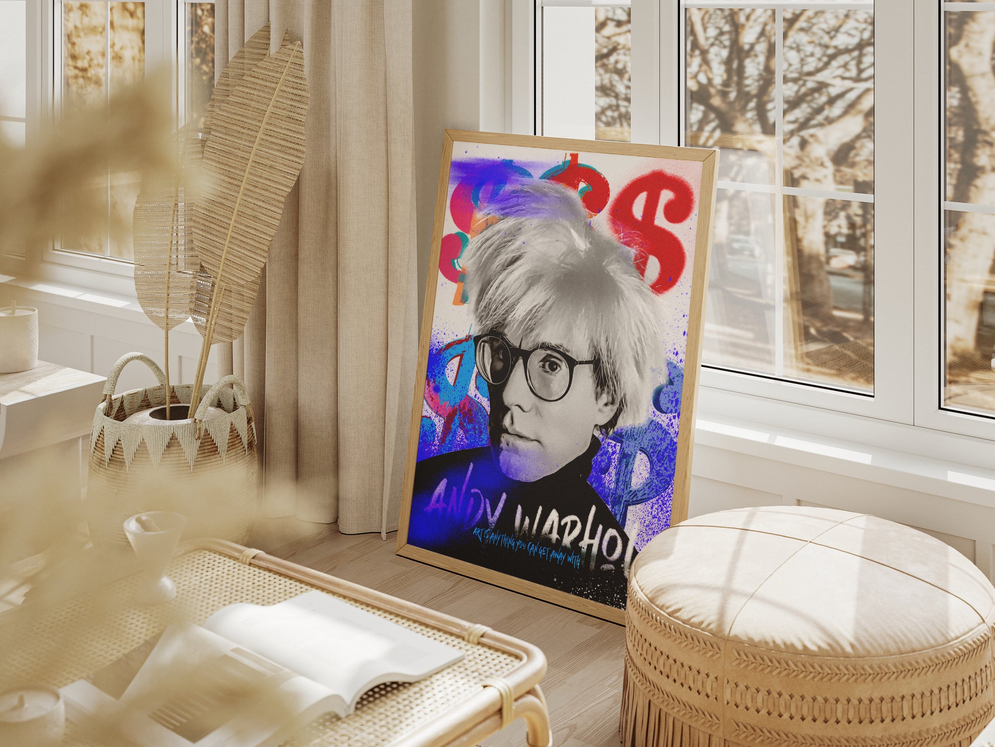 Andy Warhol – The Dollar Sign Visionary Poster