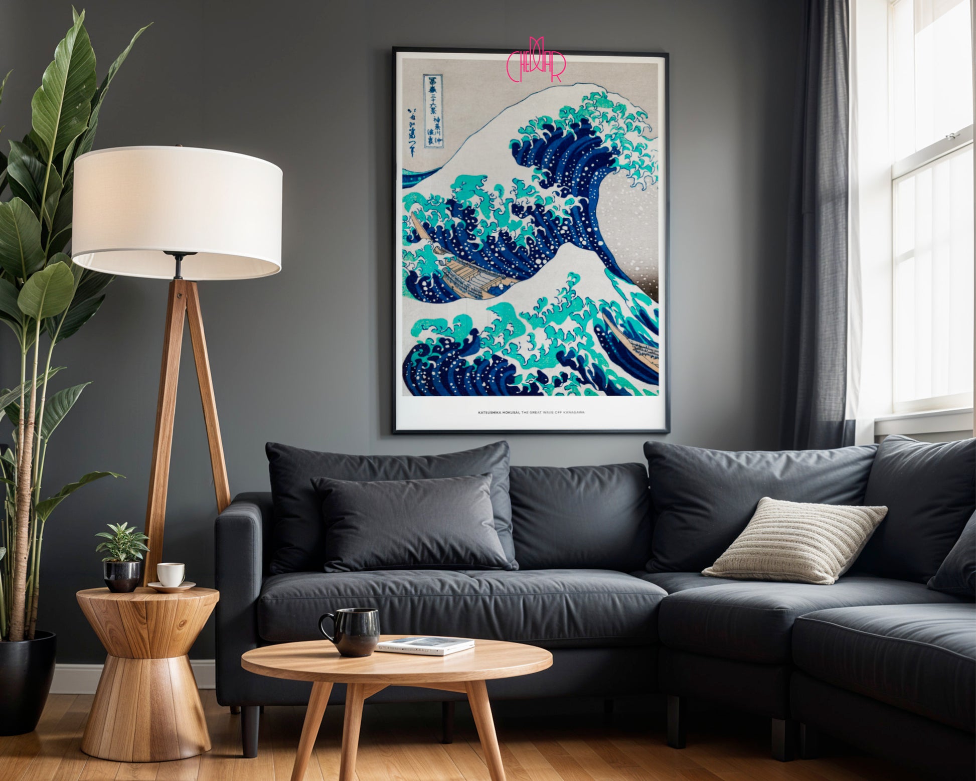 Wielka Fala w Kanagawie – Katsushika Hokusai