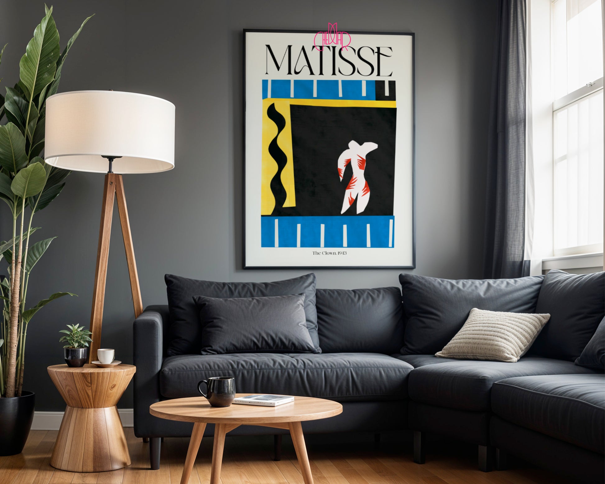 Matisse – The Clown 1943 | Plakat Galeryjny Jazz Cirque