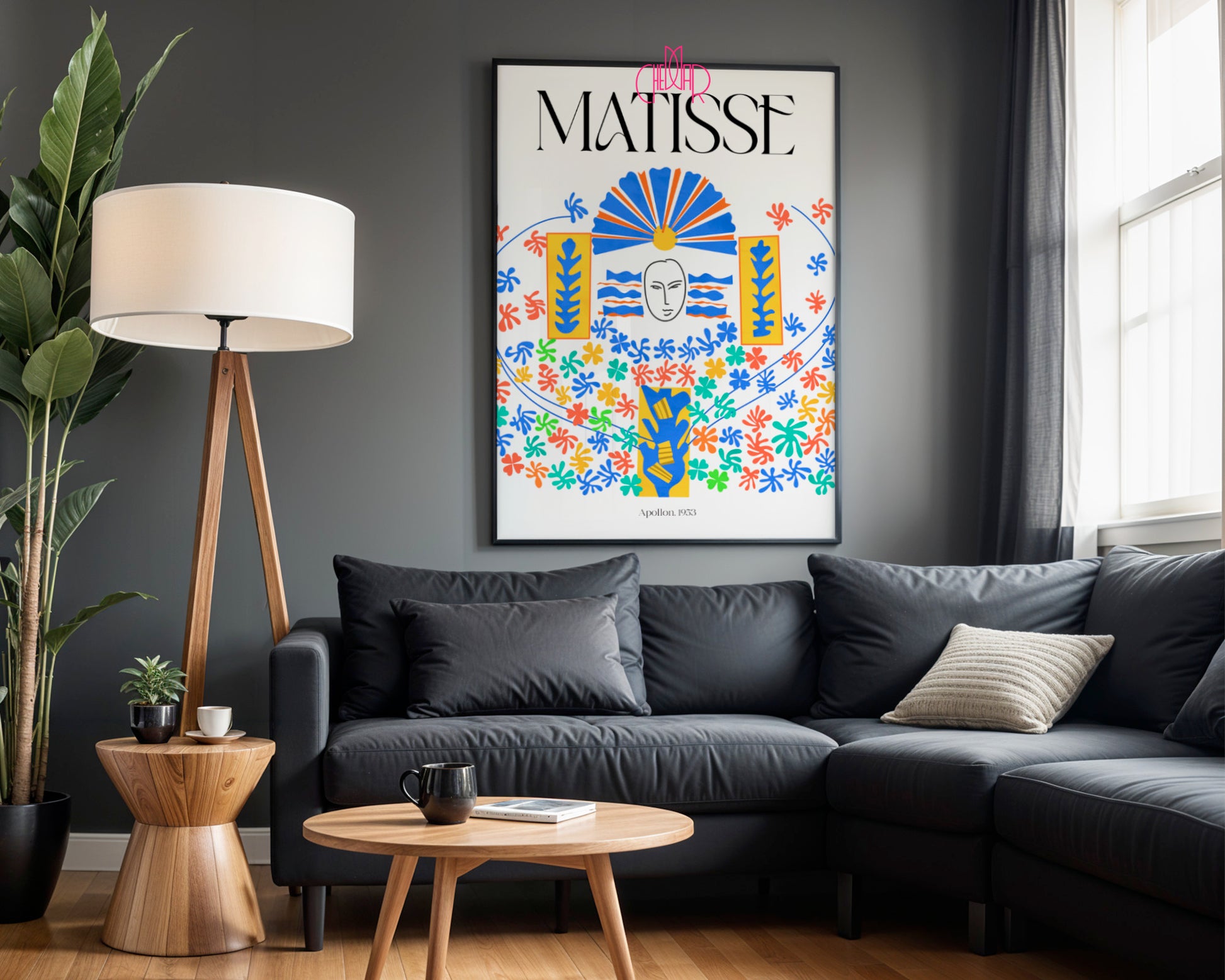 Matisse – Apollon (1953) | Plakat Galeryjny Cut-Out