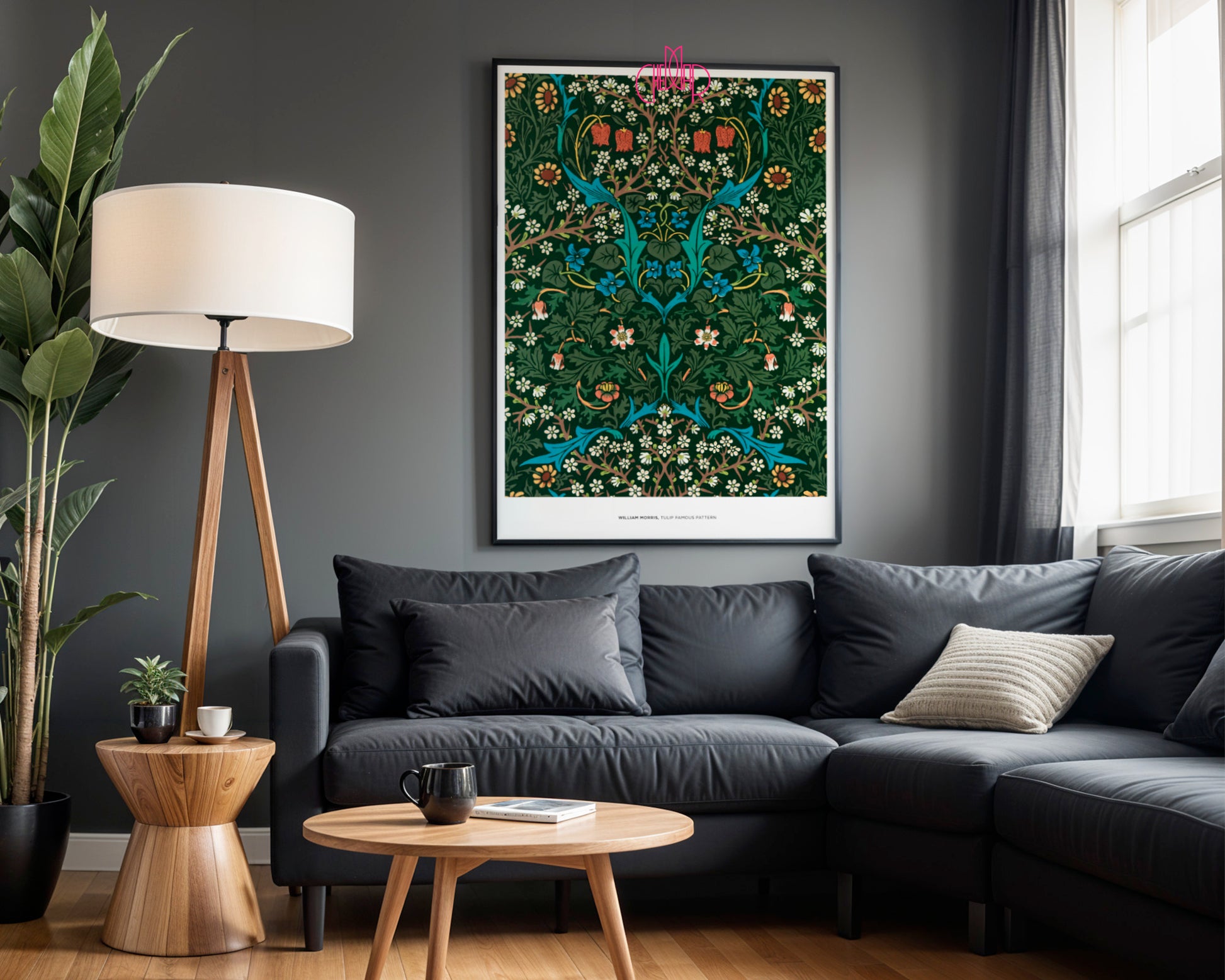 Klasyka Arts & Crafts – Wzór Tulip (William Morris, 1875