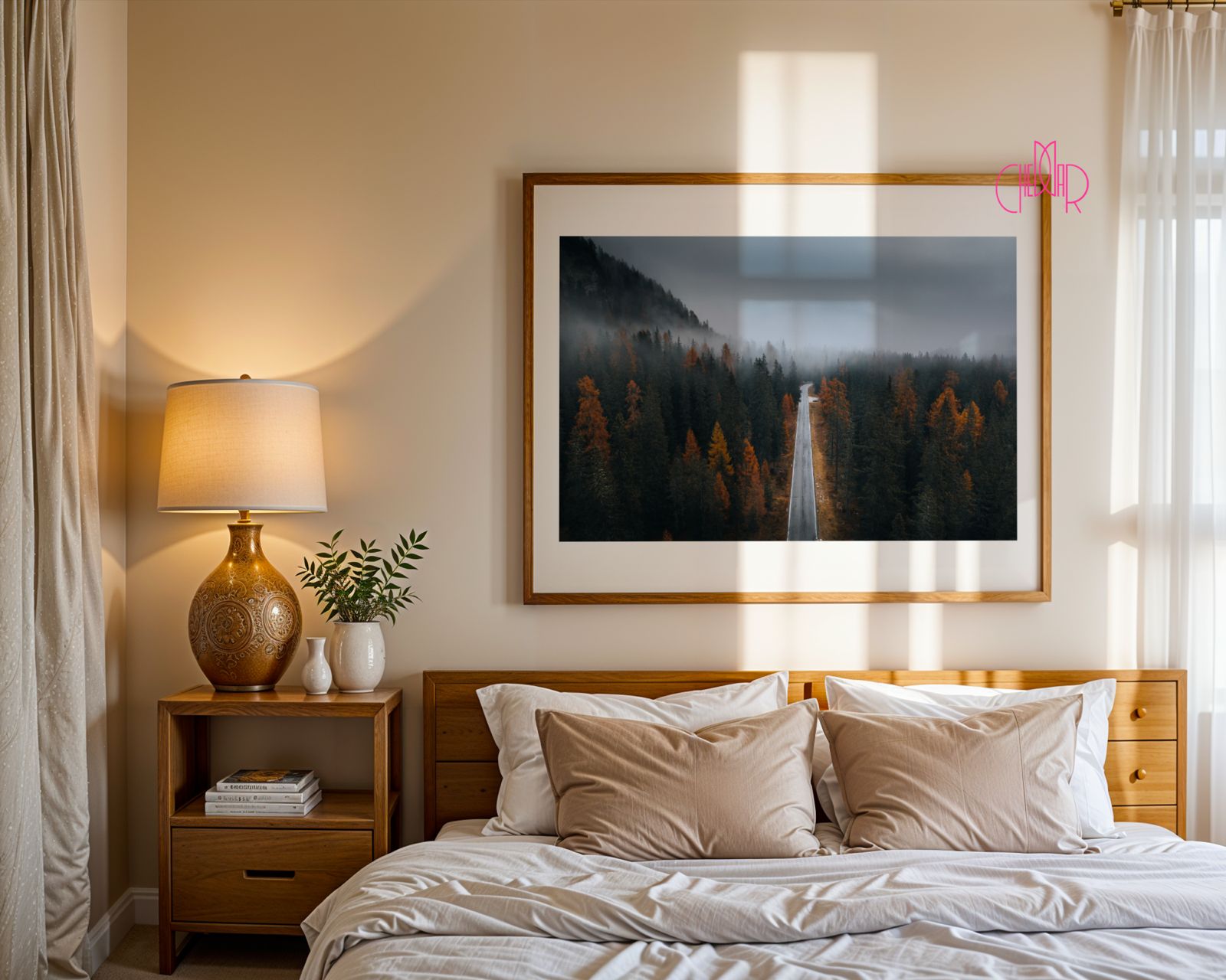 Mglisty Poranek: Jesienna Droga