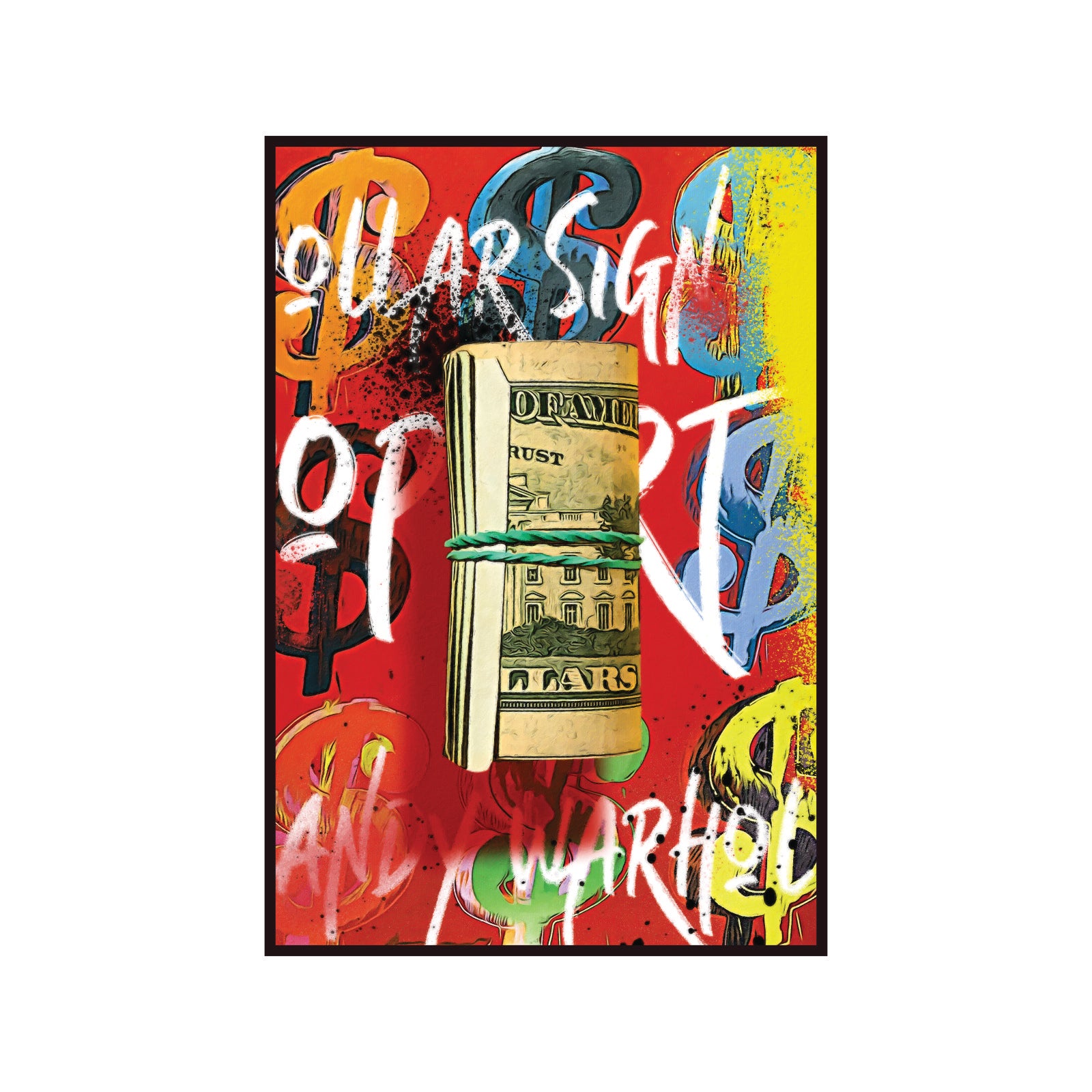 Andy Warhol – Dollar Sign Pop Art