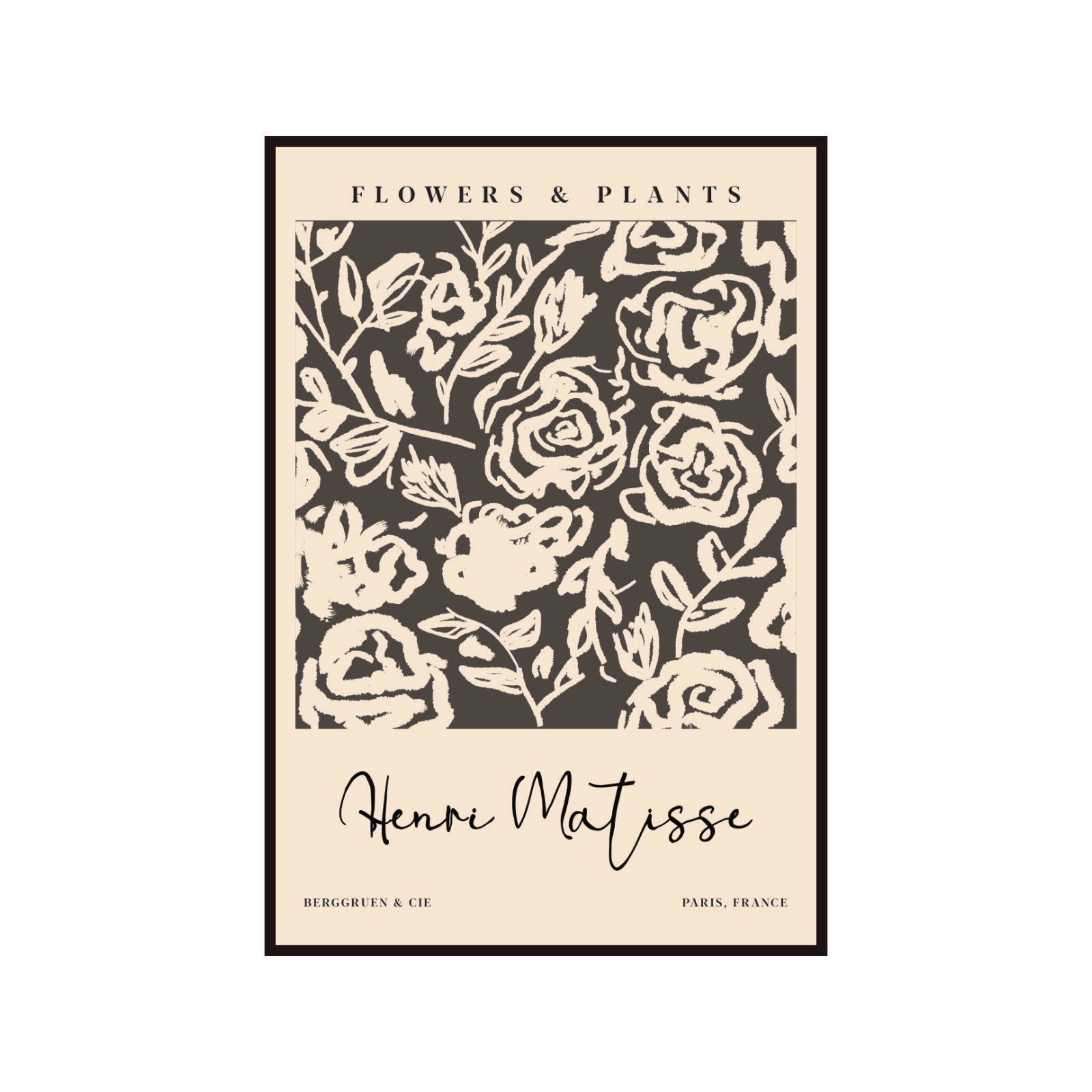 Henri Matisse – Flowers & Plants: Botanical Sketch