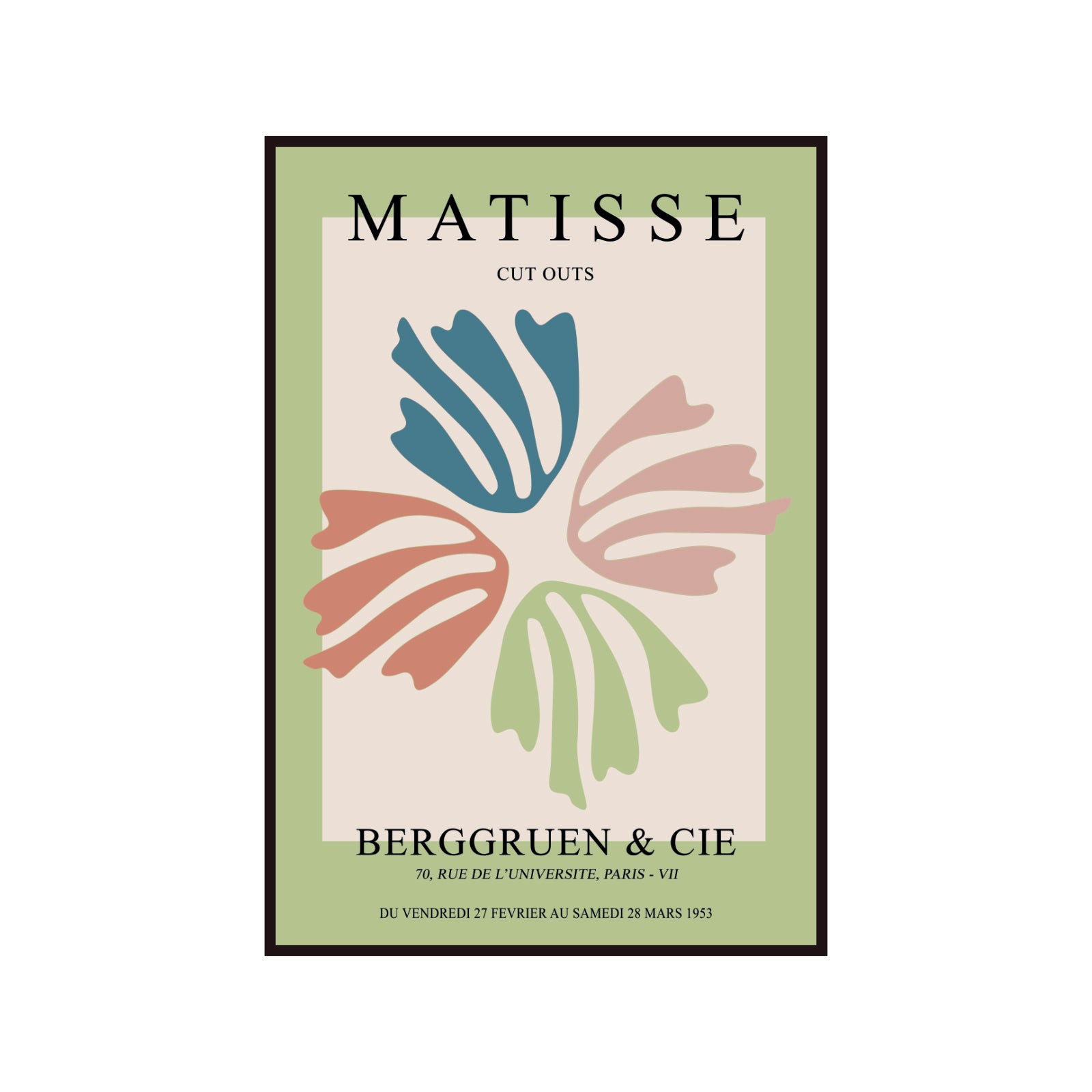 Henri Matisse – Berggruen & Cie: Four Leaves Cut-Out