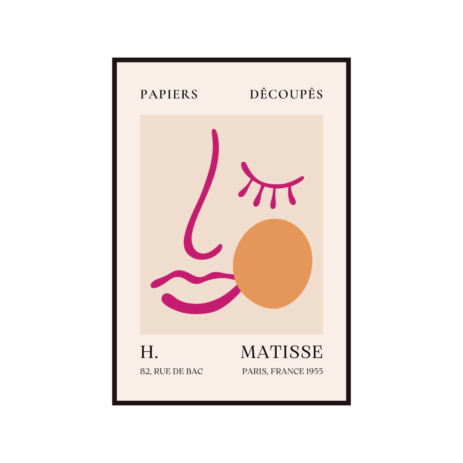 Henri Matisse – The Face: Minimalist Portrait