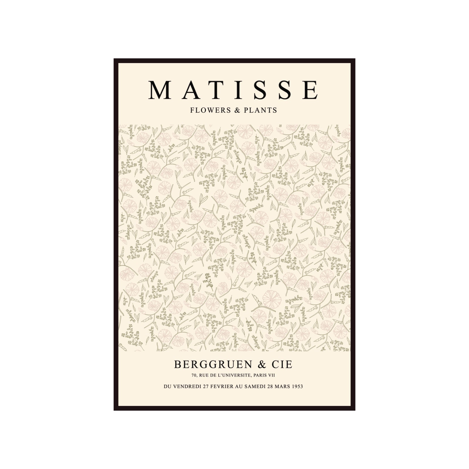 Henri Matisse – Berggruen & Cie: Botanical Pattern