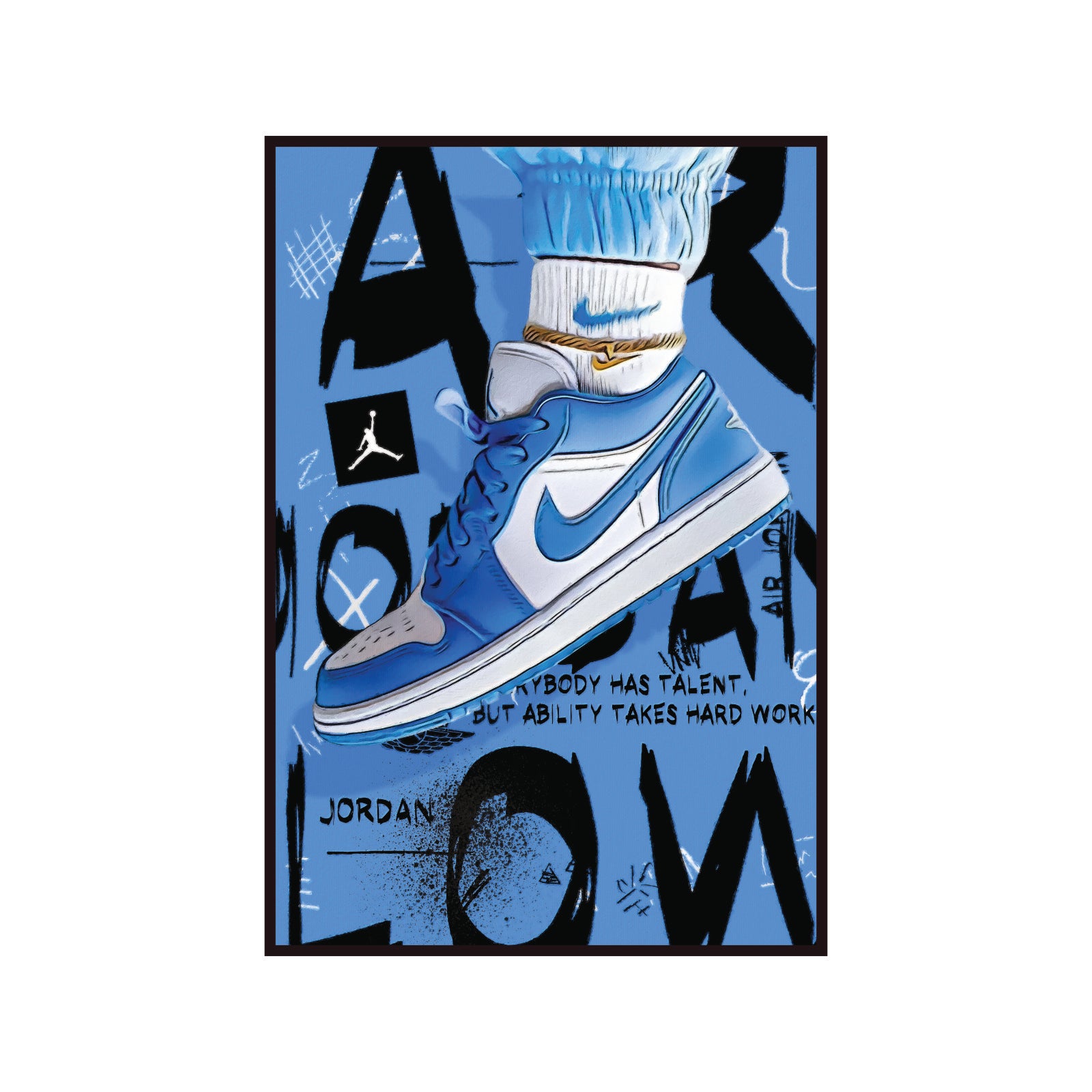 Jordan – Sky Blue Talent: Fundament Sukcesu