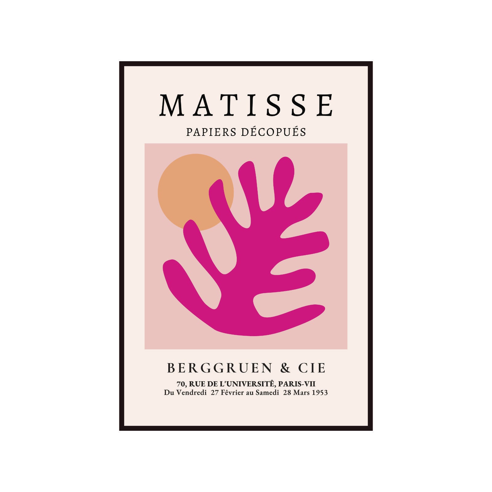 Henri Matisse – Fuchsia Algae Berggruen & Cie