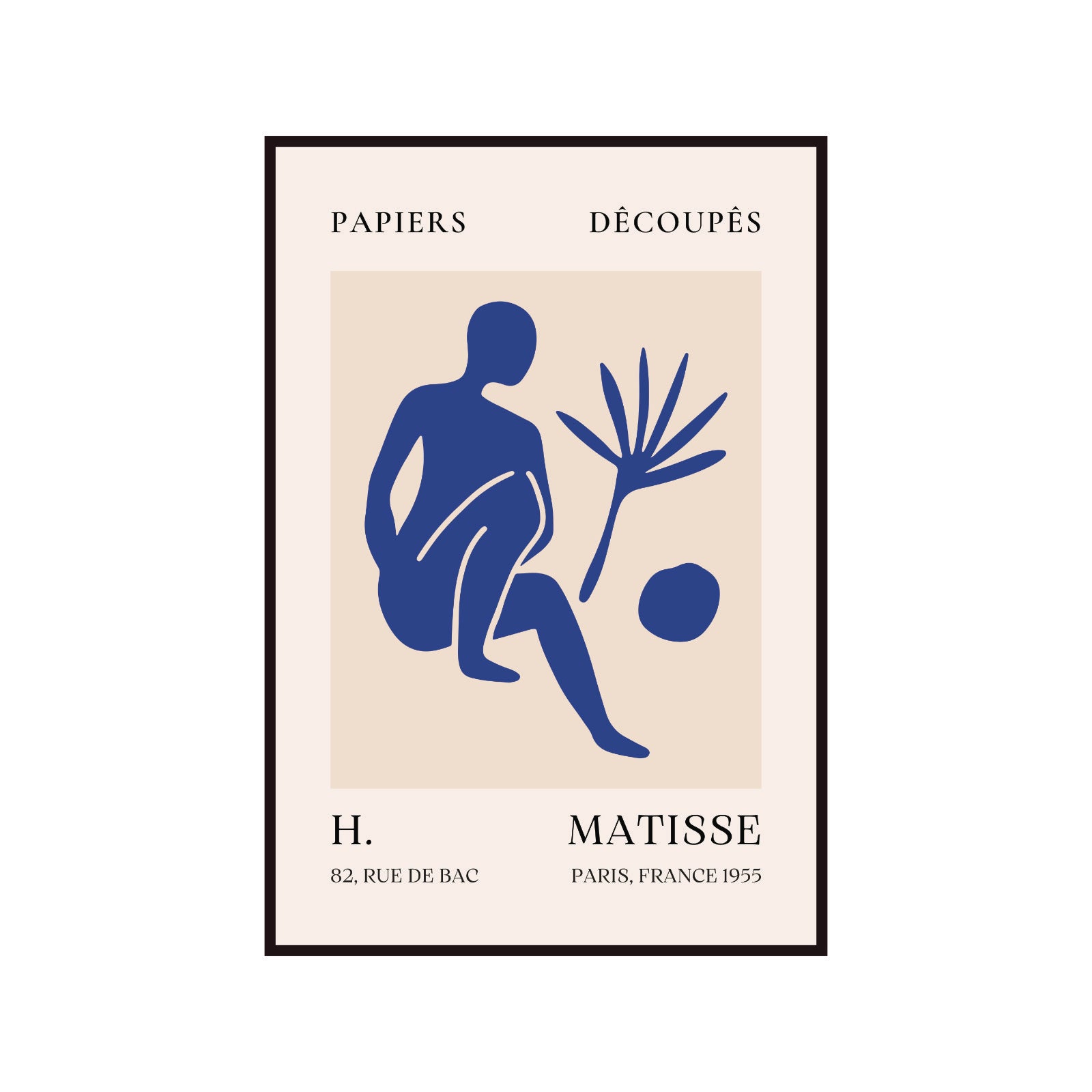 Henri Matisse – Niebieska sylwetka (Blue Nude) Rue de Bac