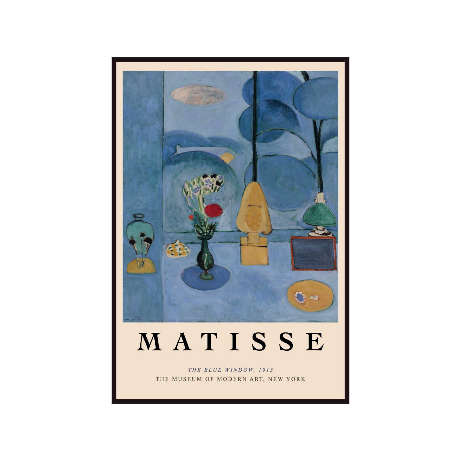 Henri Matisse – The Blue Window: Morning Serenity