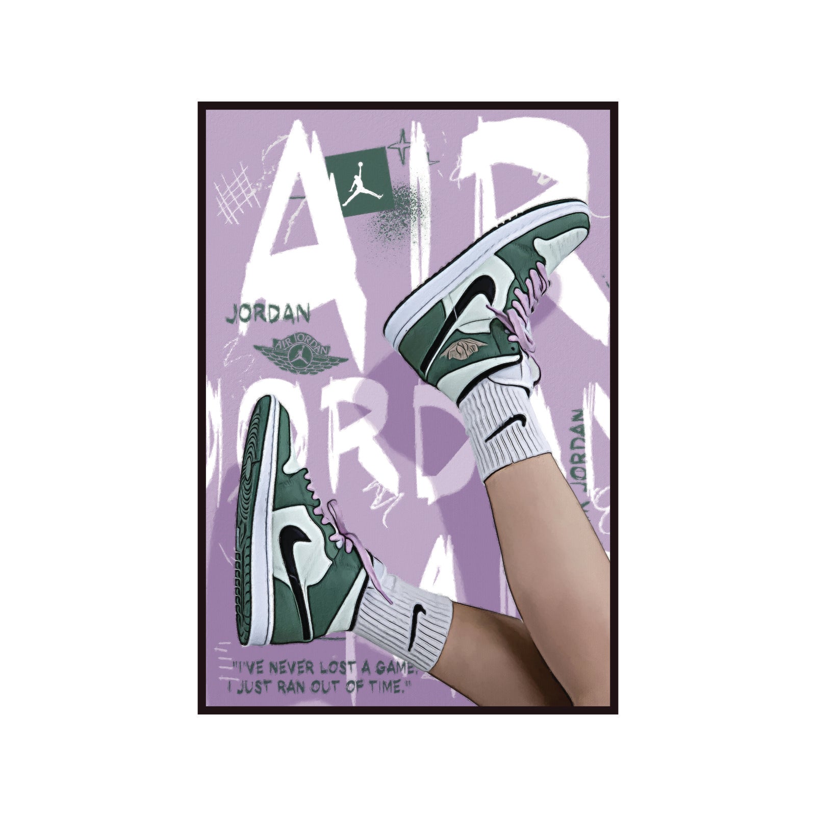 Jordan – Lavender Flight: Nowoczesna Świeżość Streetwearu