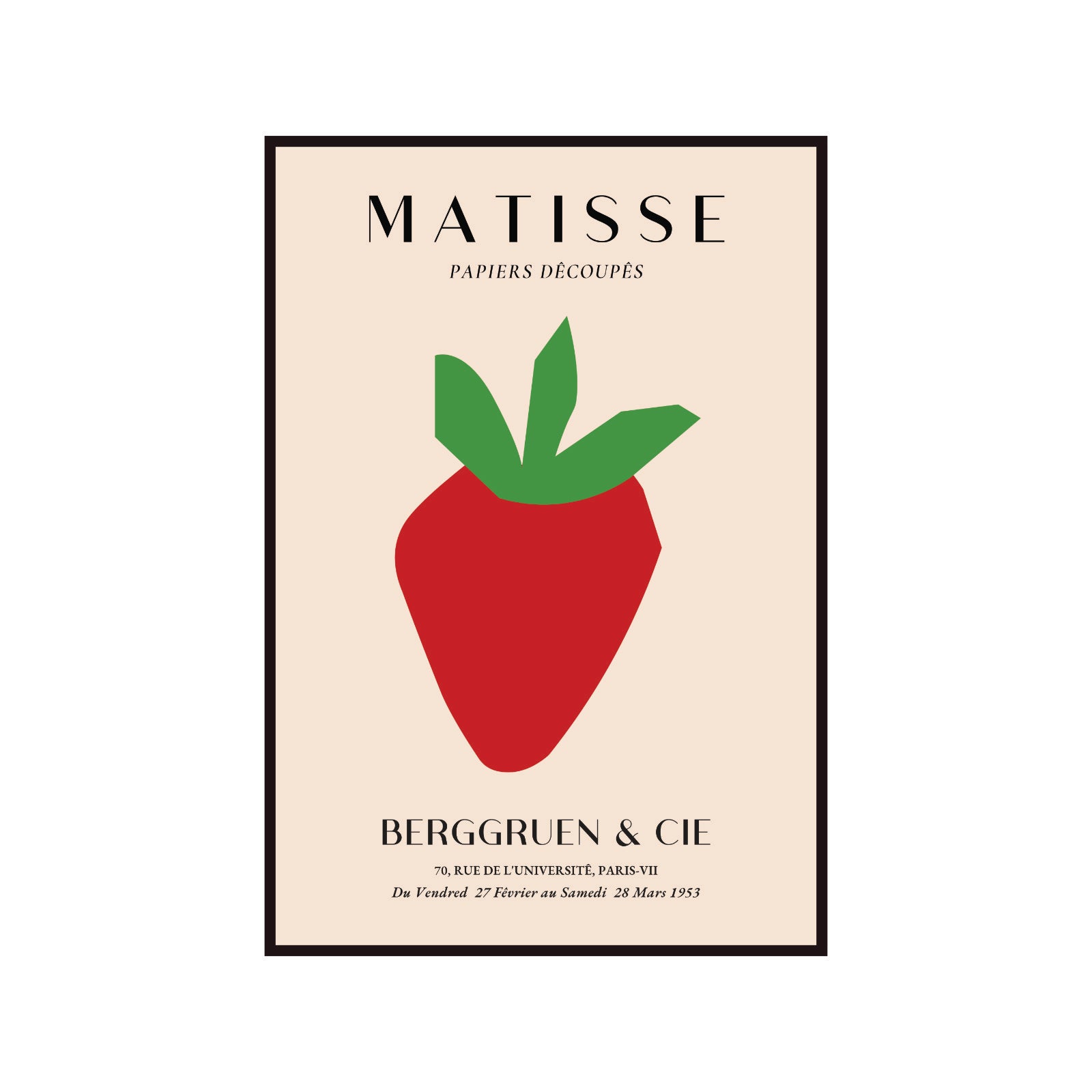 Henri Matisse – Strawberry (Truskawka) Berggruen & Cie