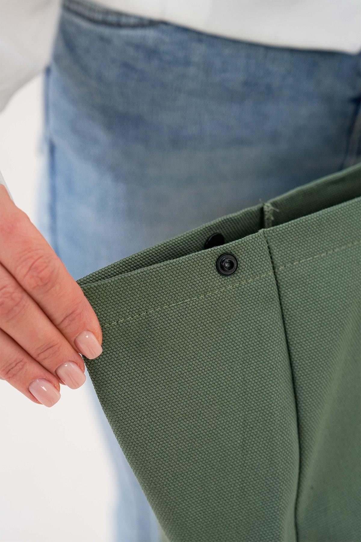 Torba bawełniana shoper „Shine Bright Like a Diamond” – zielona, duża, praktyczna.