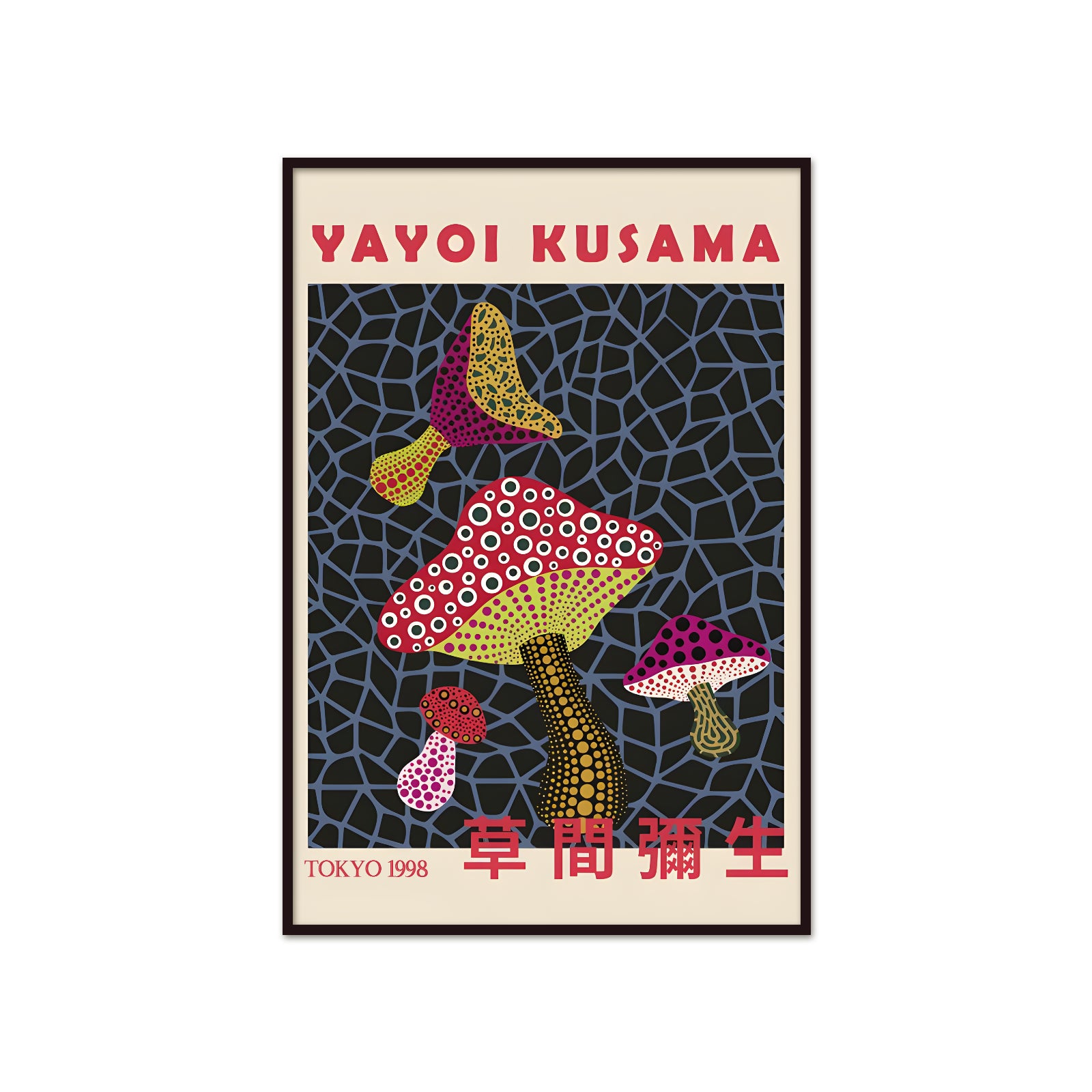 Yayoi Kusama – Mushrooms, Tokyo 1998