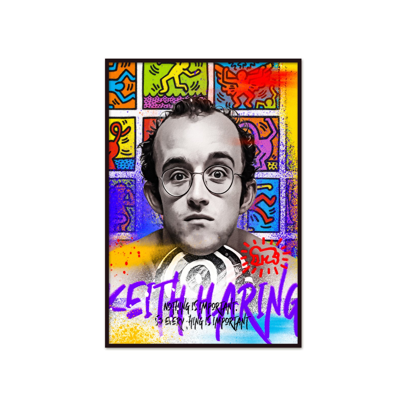 Keith Haring – The Architect of Joy Poster