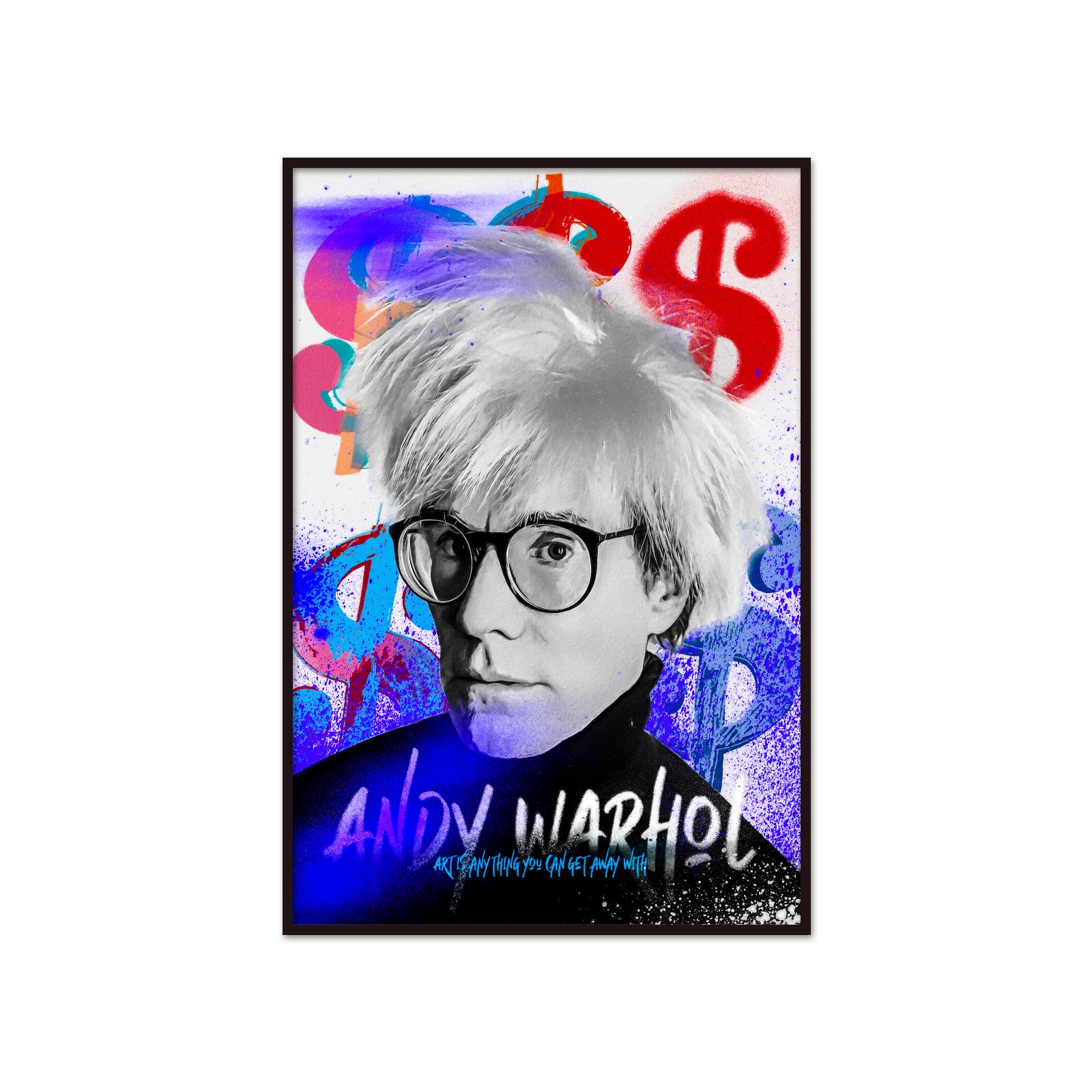 Andy Warhol – The Dollar Sign Visionary Poster