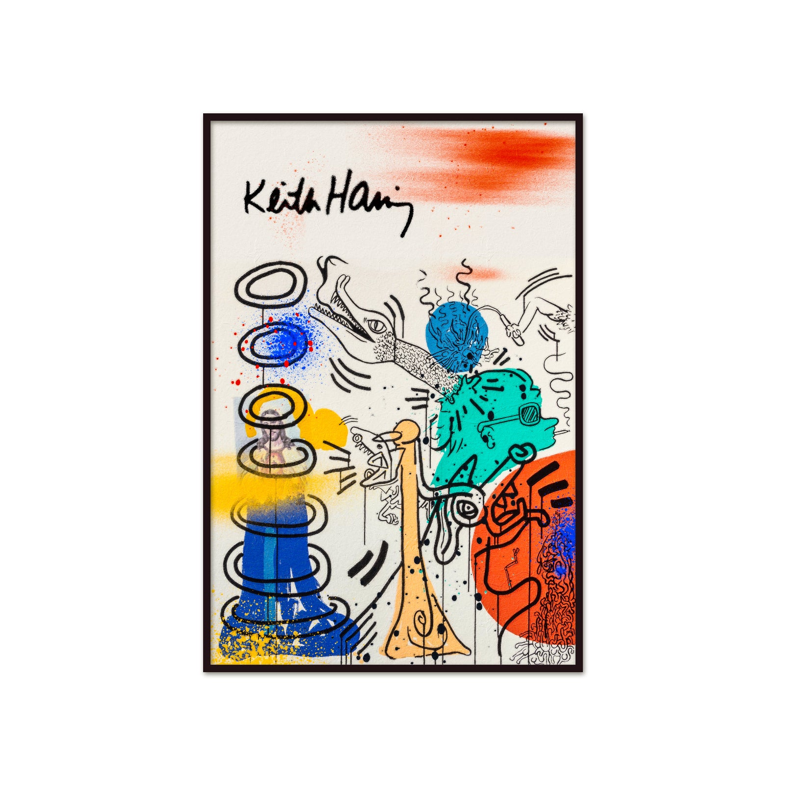 Keith Haring – The Radiant Dancer Poster