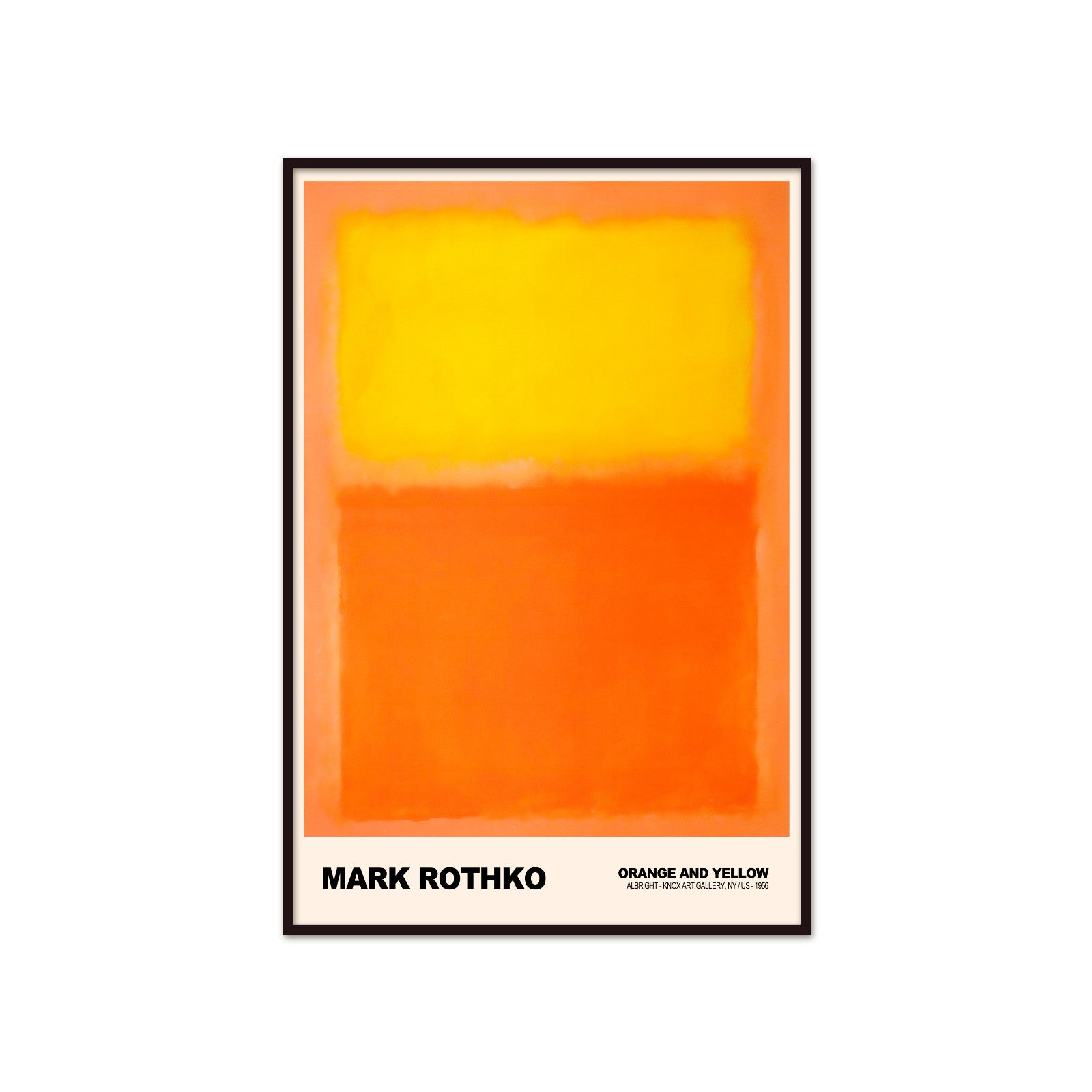 Puls Światła: Radiant Fields – Mark Rothko, Orange and Yellow Color Theory