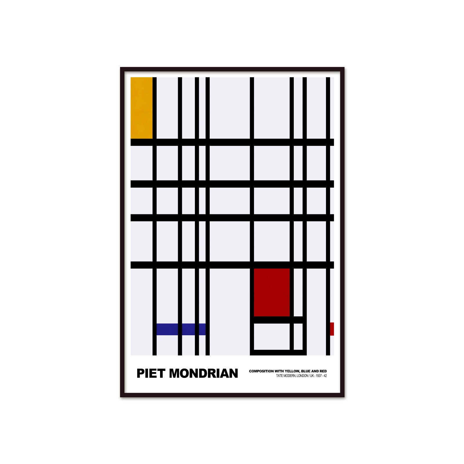 Rytm Linii: Linear Symphony – Mondrian, Tate Modern Grid Composition