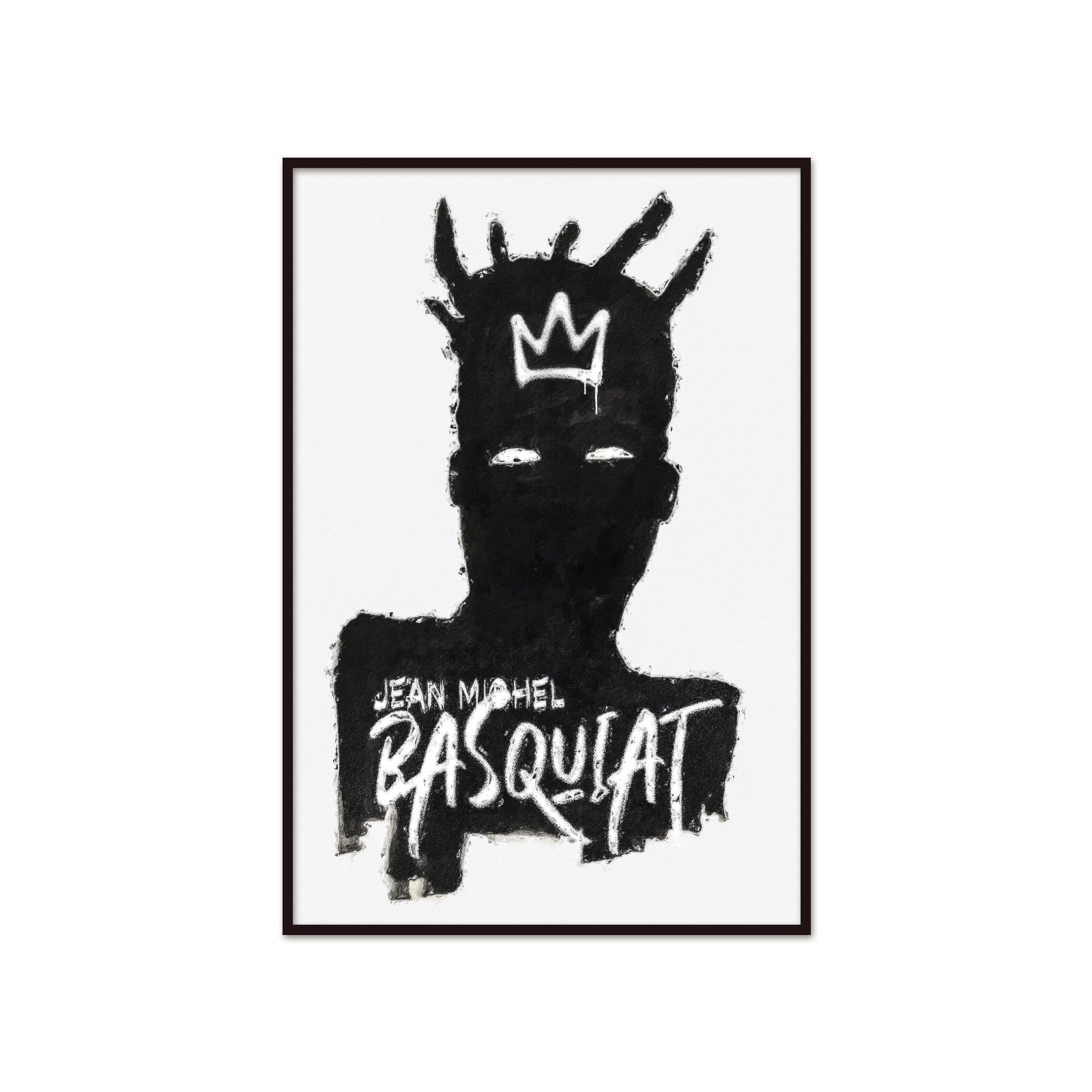 Basquiat – The Black & White Silhouette