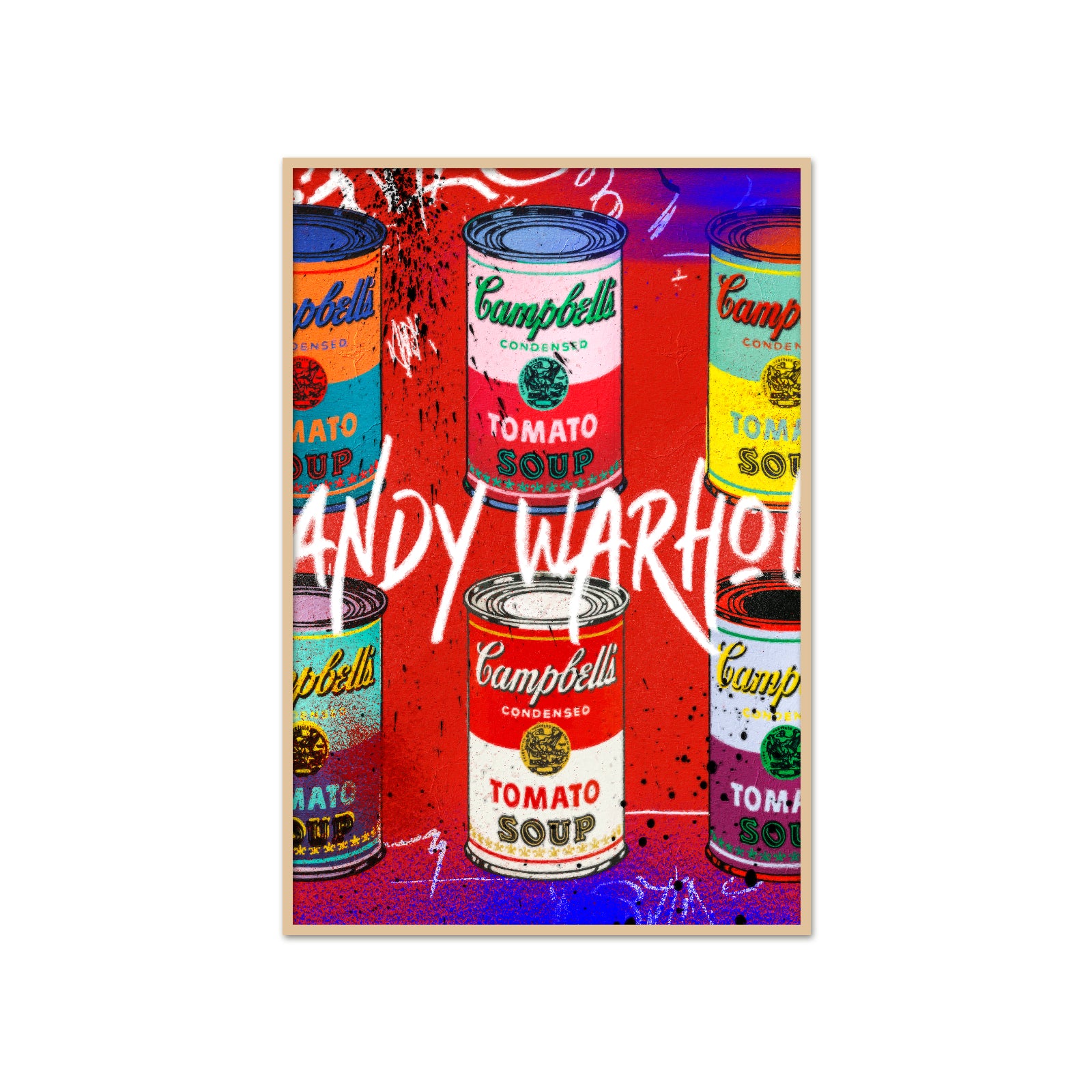 Warhol – Campbell’s Soup (Street Art Remix)