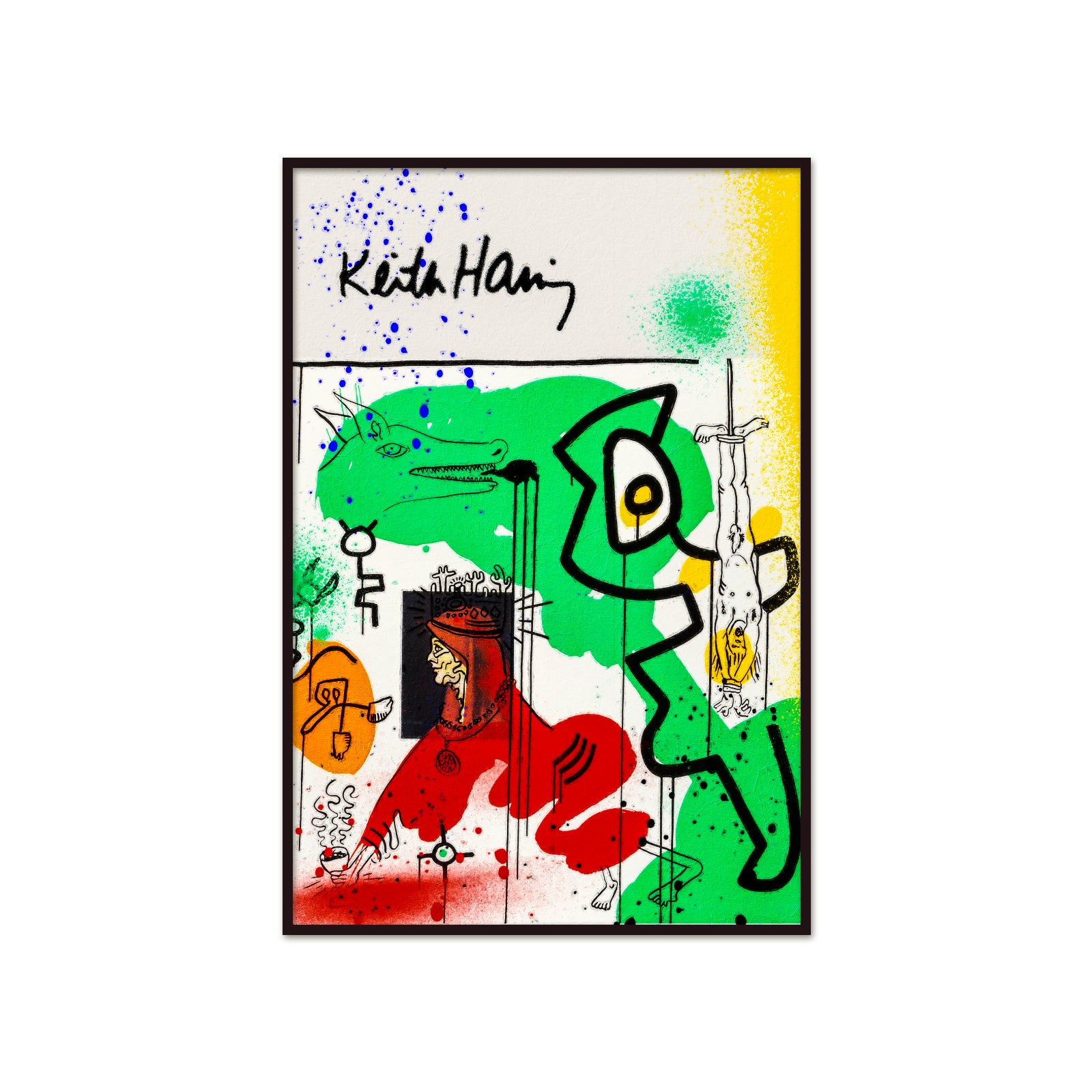 Keith Haring – The Abstract Ritual Poster