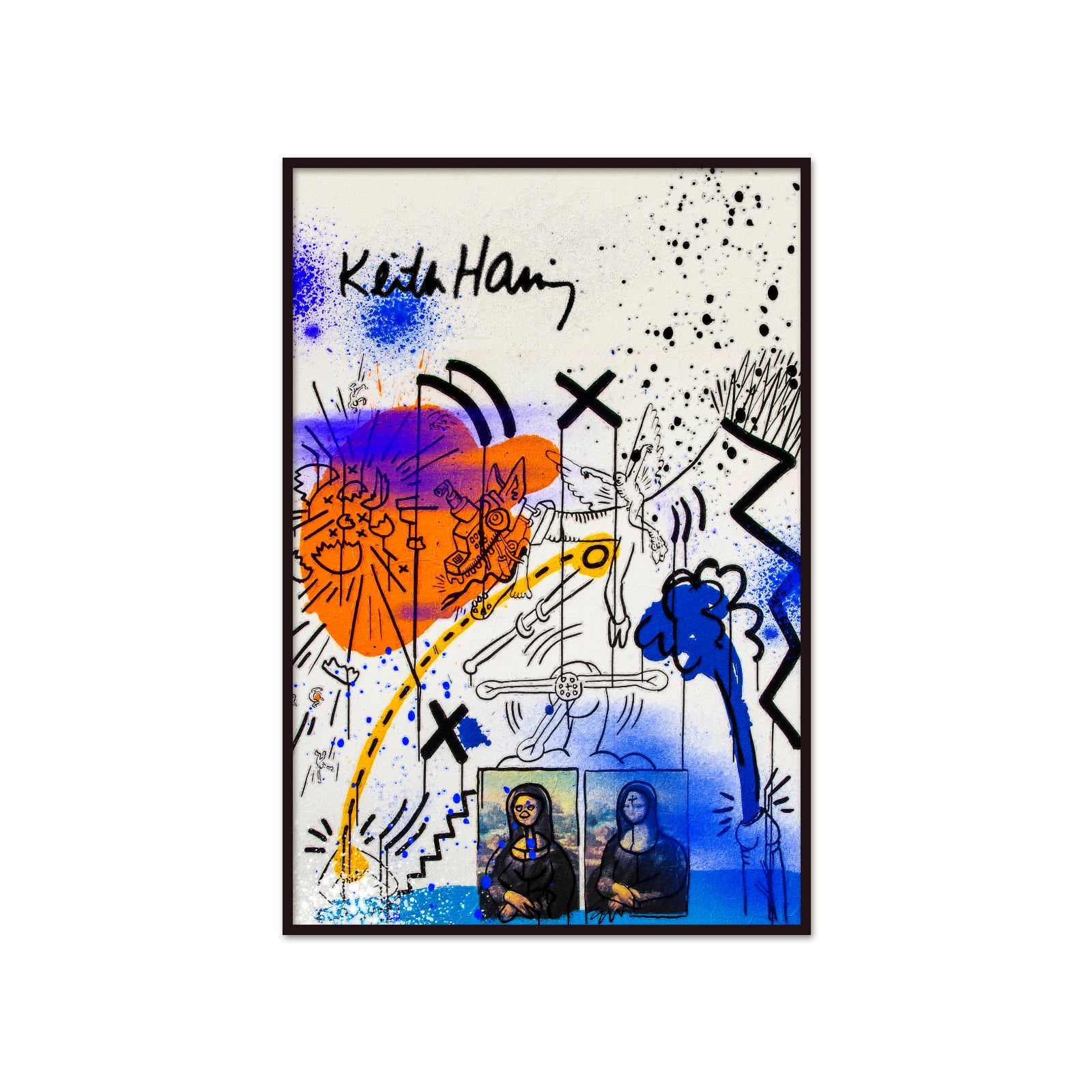 Keith Haring – The Street Mona Lisa