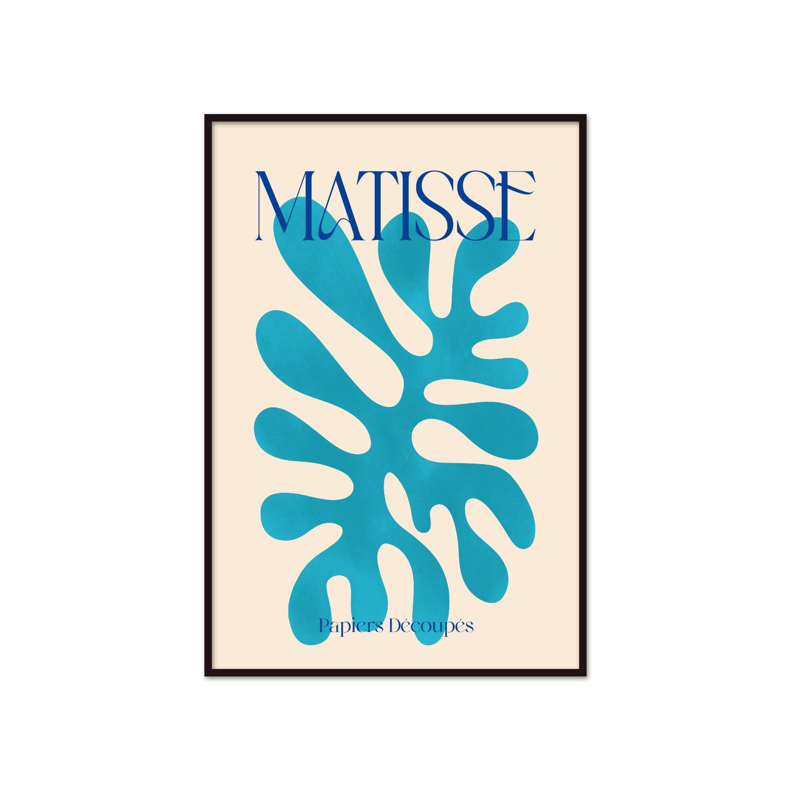 Abstract Coral – Henri Matisse, Papiers Découpés