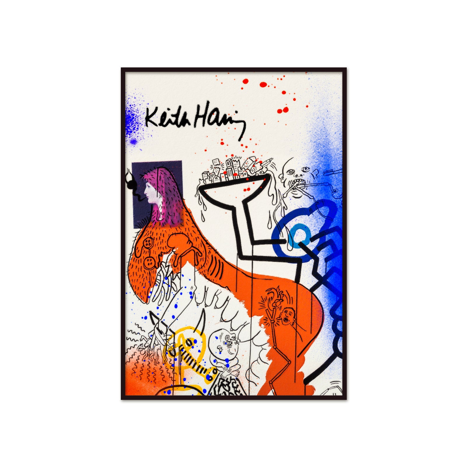 Keith Haring – The Urban Cocktail Poster