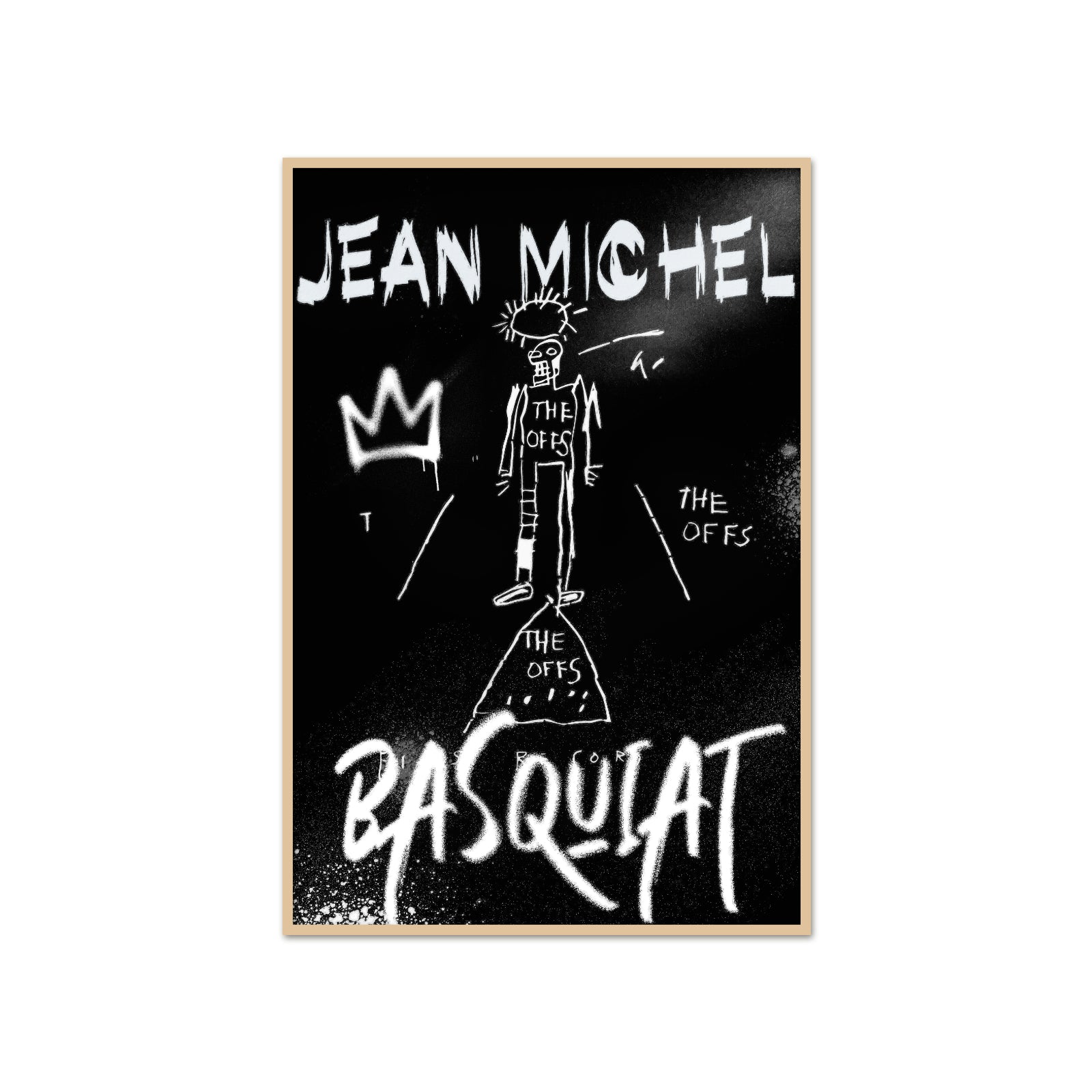 Basquiat – The Black & White Offs